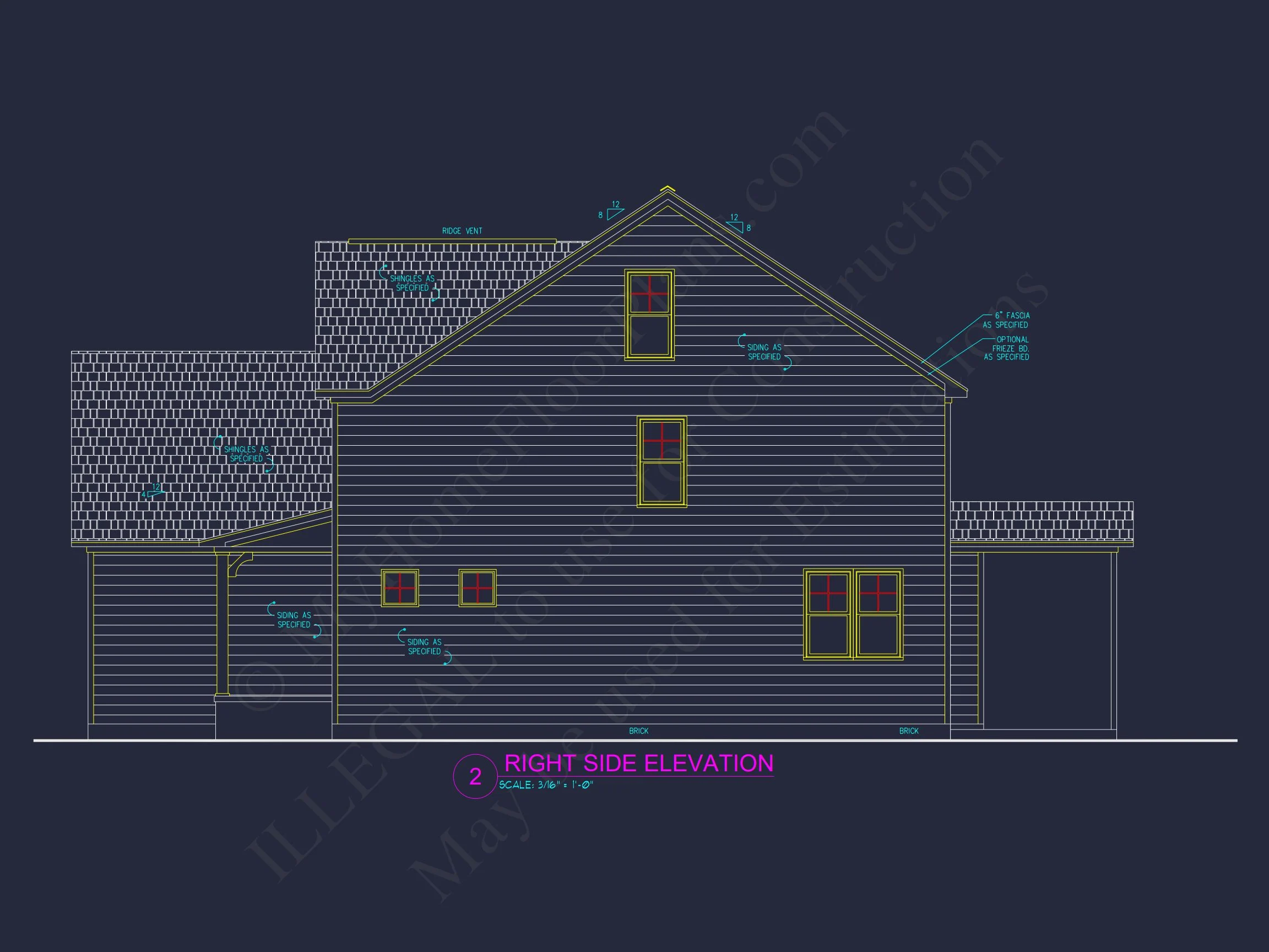13-1559 HOUSE PLAN - Modern House Design Blueprint: Spacious 2-Story Floor Plan 4 Modern house Design Blueprint: Spacious 2-Story Floor Plan