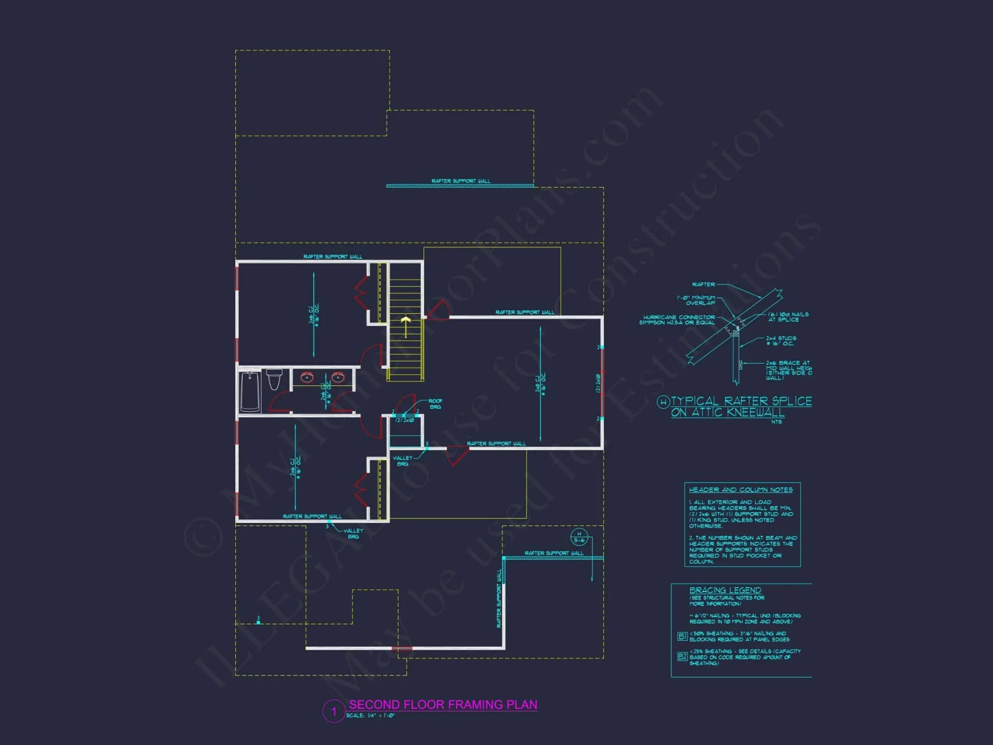 Beautiful house Plan with Architectural Design Blueprints