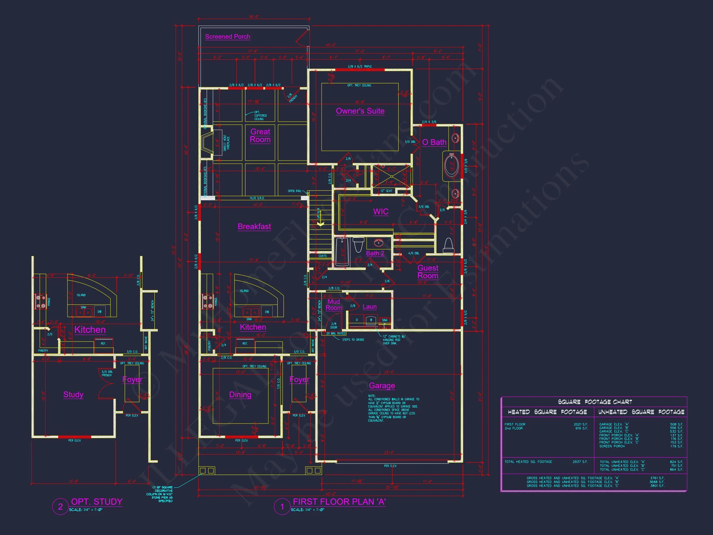 Beautiful house Plan with Architectural Design Blueprints