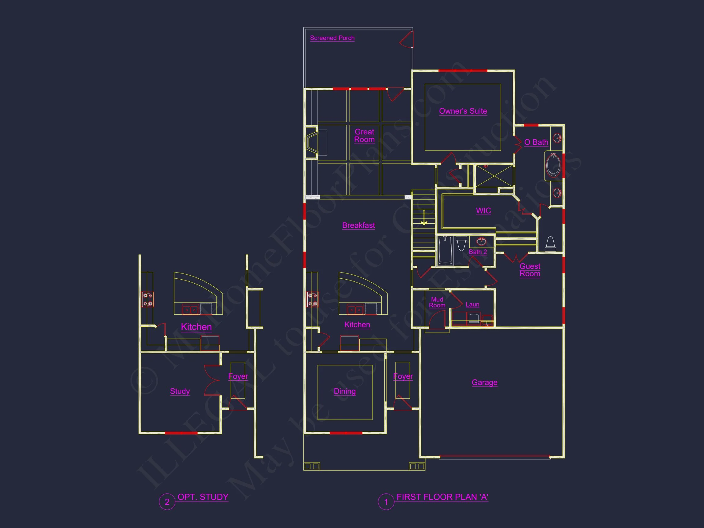 Beautiful house Plan with Architectural Design Blueprints