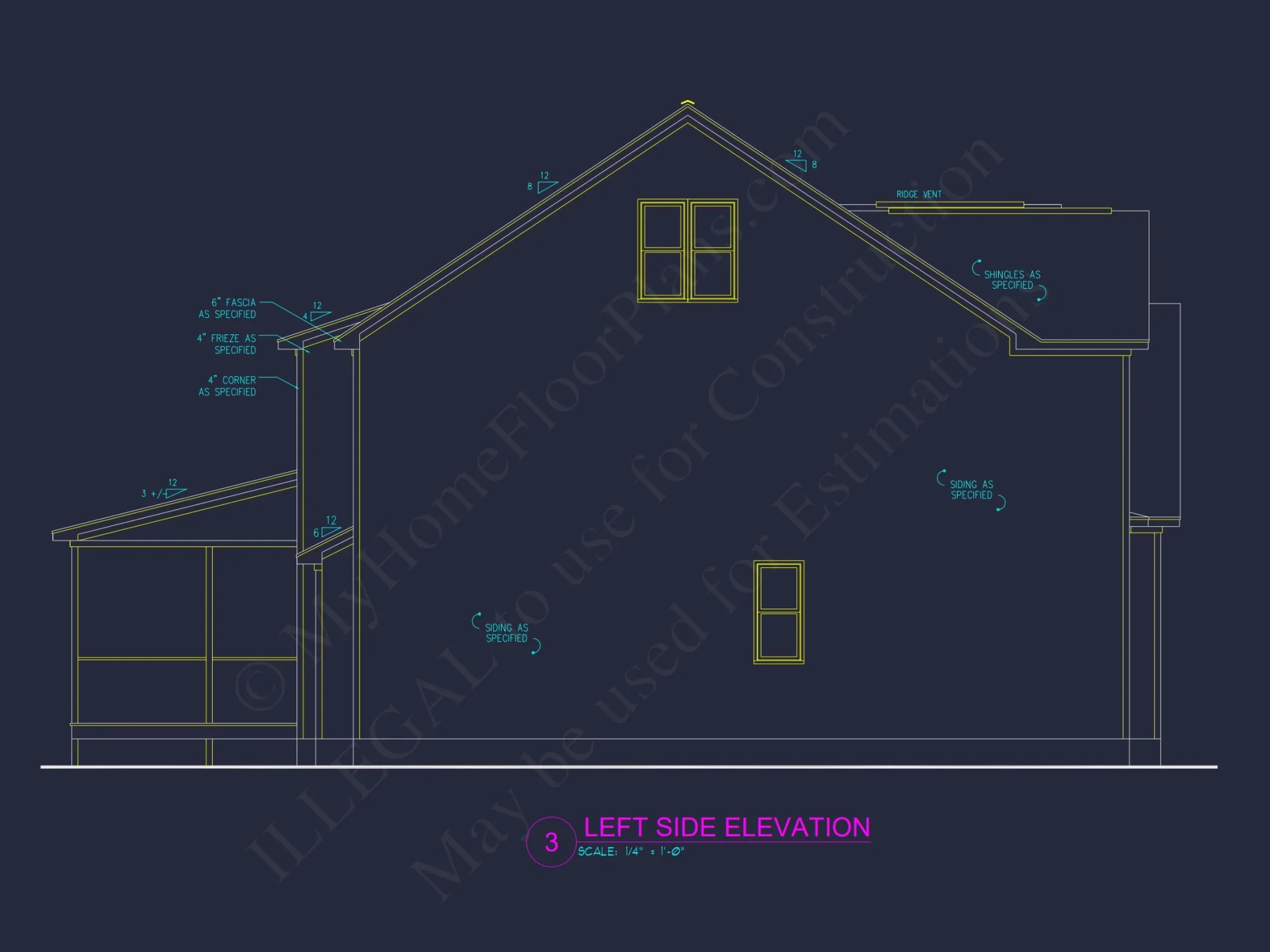 Modern Craftsman house Plan with Spacious Floor Design