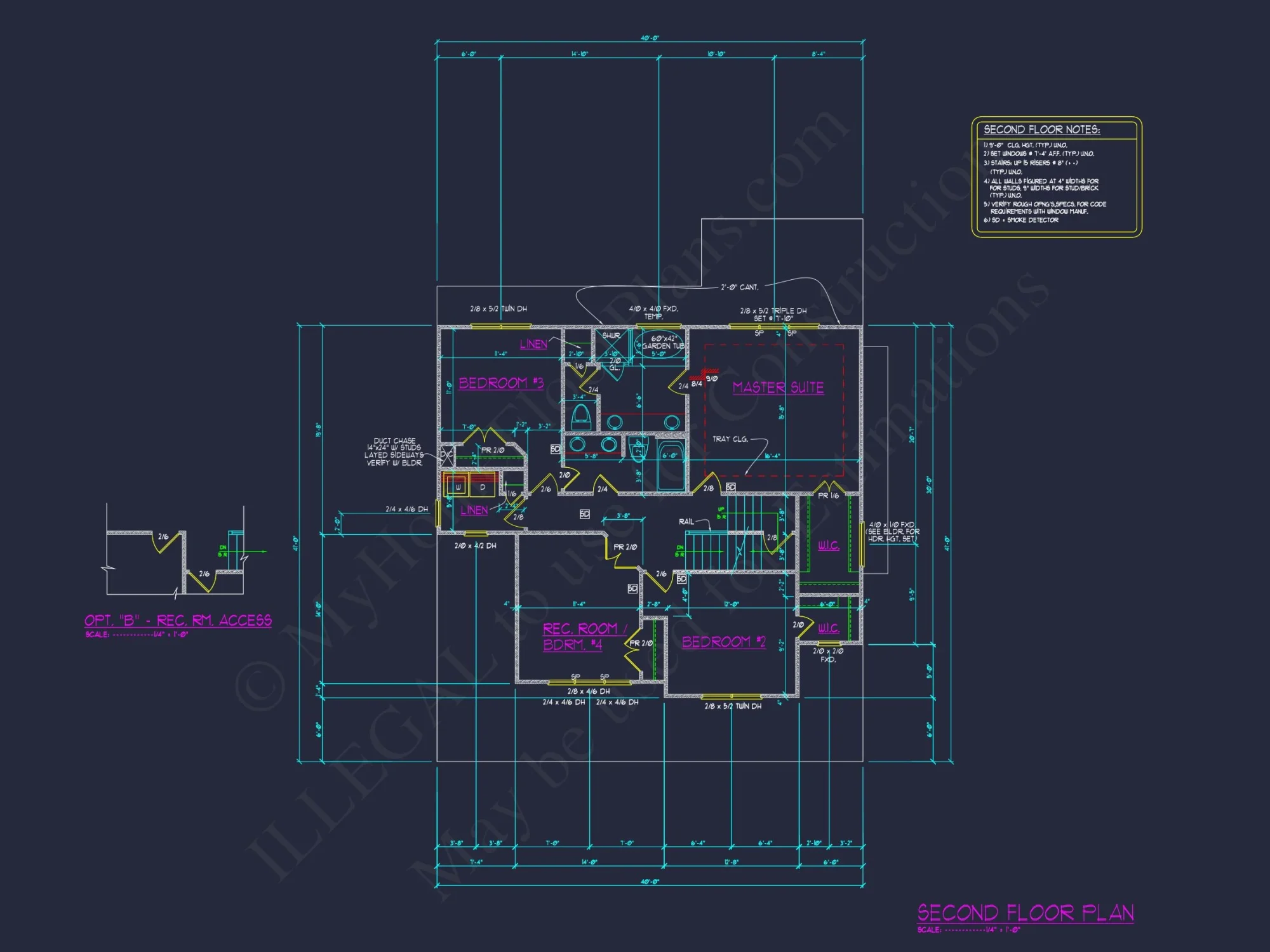 Blueprint Floor Plan CAD