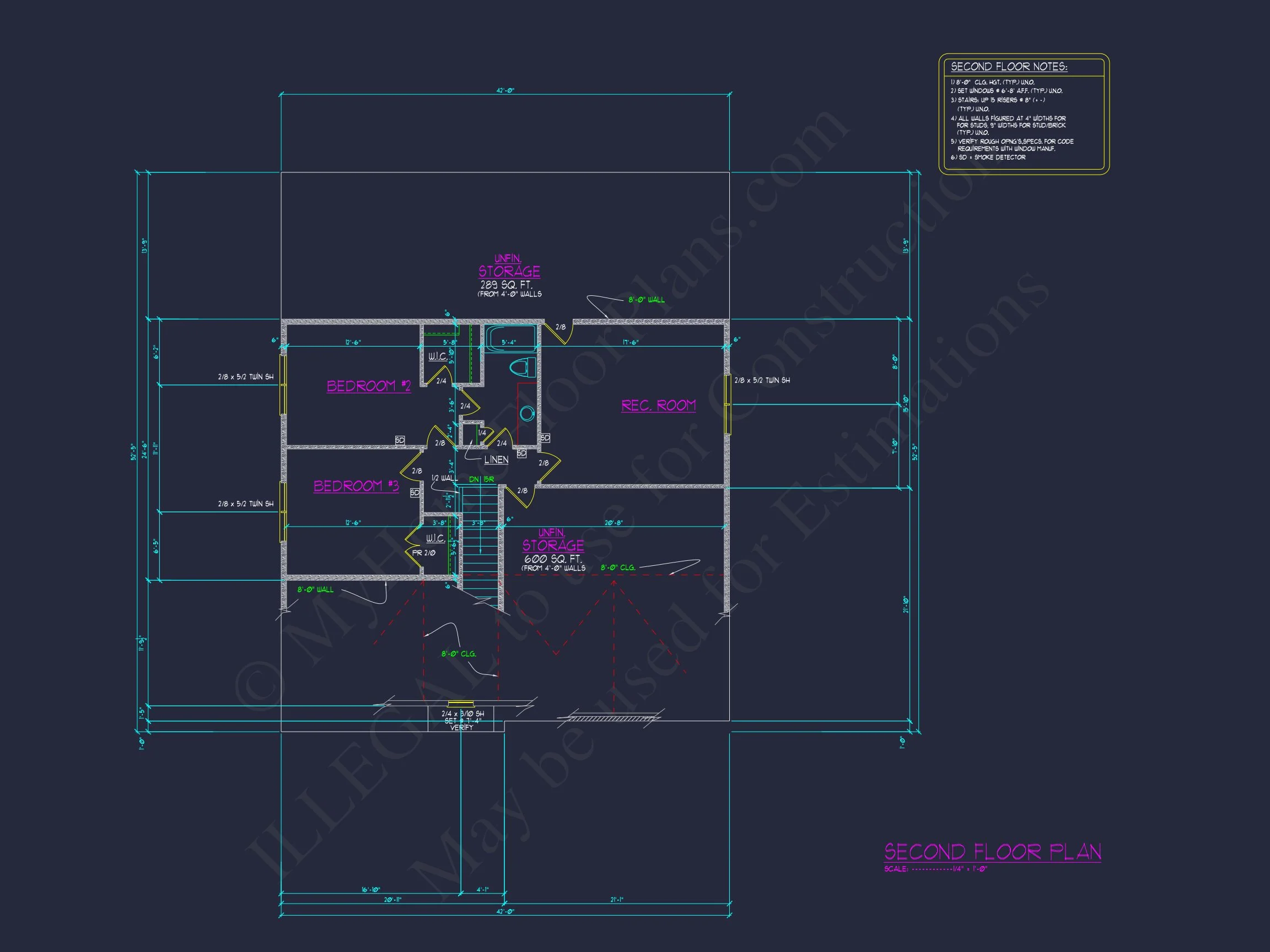 13-1401 MAGNOLIA HOUSE PLAN - Craftsman House Plan: 1.5 Story Blueprint with 3 Bedrooms 8 Craftsman house Plan: 1.5 Story Blueprint with 3 Bedrooms