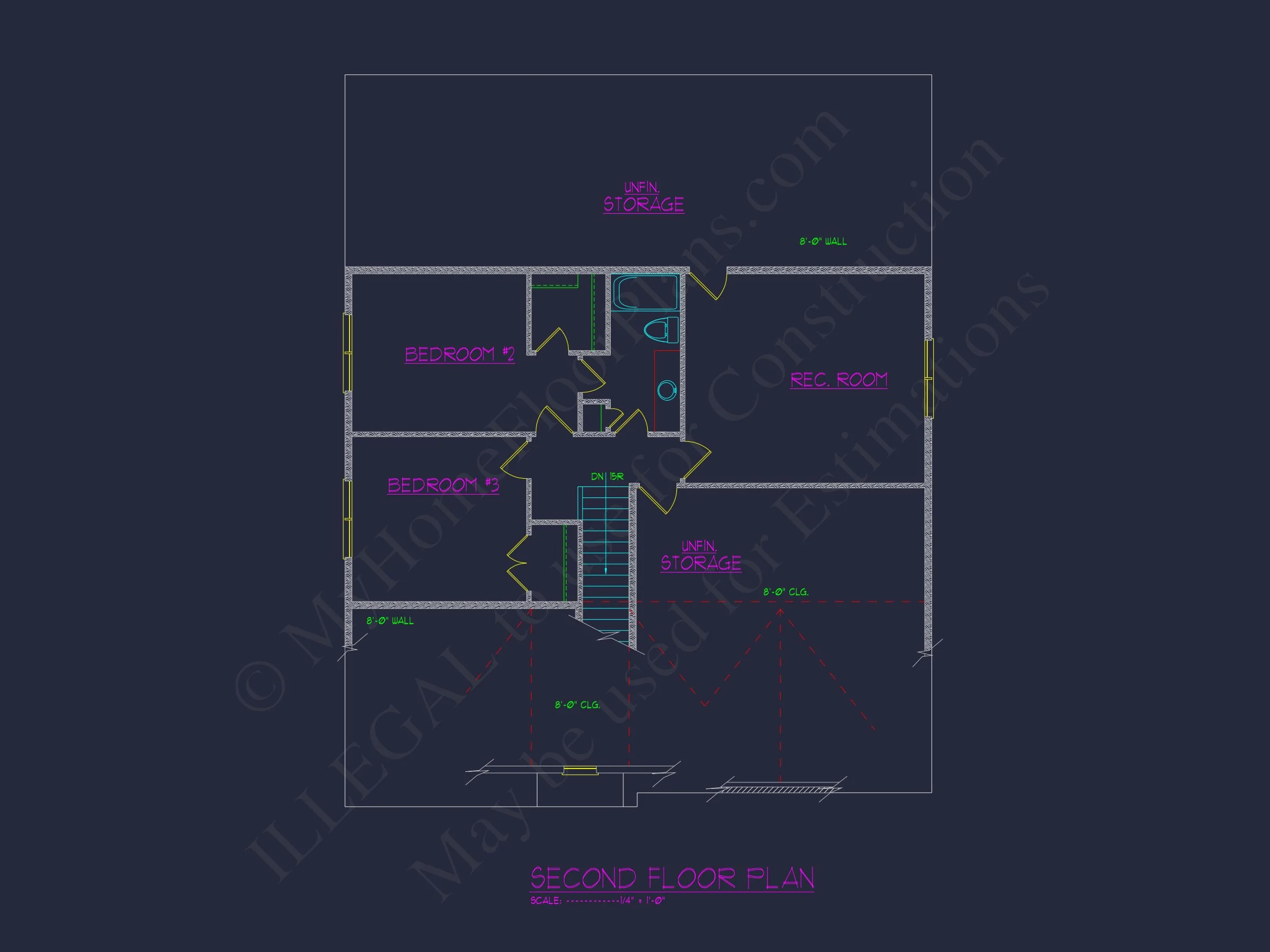 13-1401 MAGNOLIA HOUSE PLAN - Craftsman House Plan: 1.5 Story Blueprint with 3 Bedrooms 6 Craftsman house Plan: 1.5 Story Blueprint with 3 Bedrooms