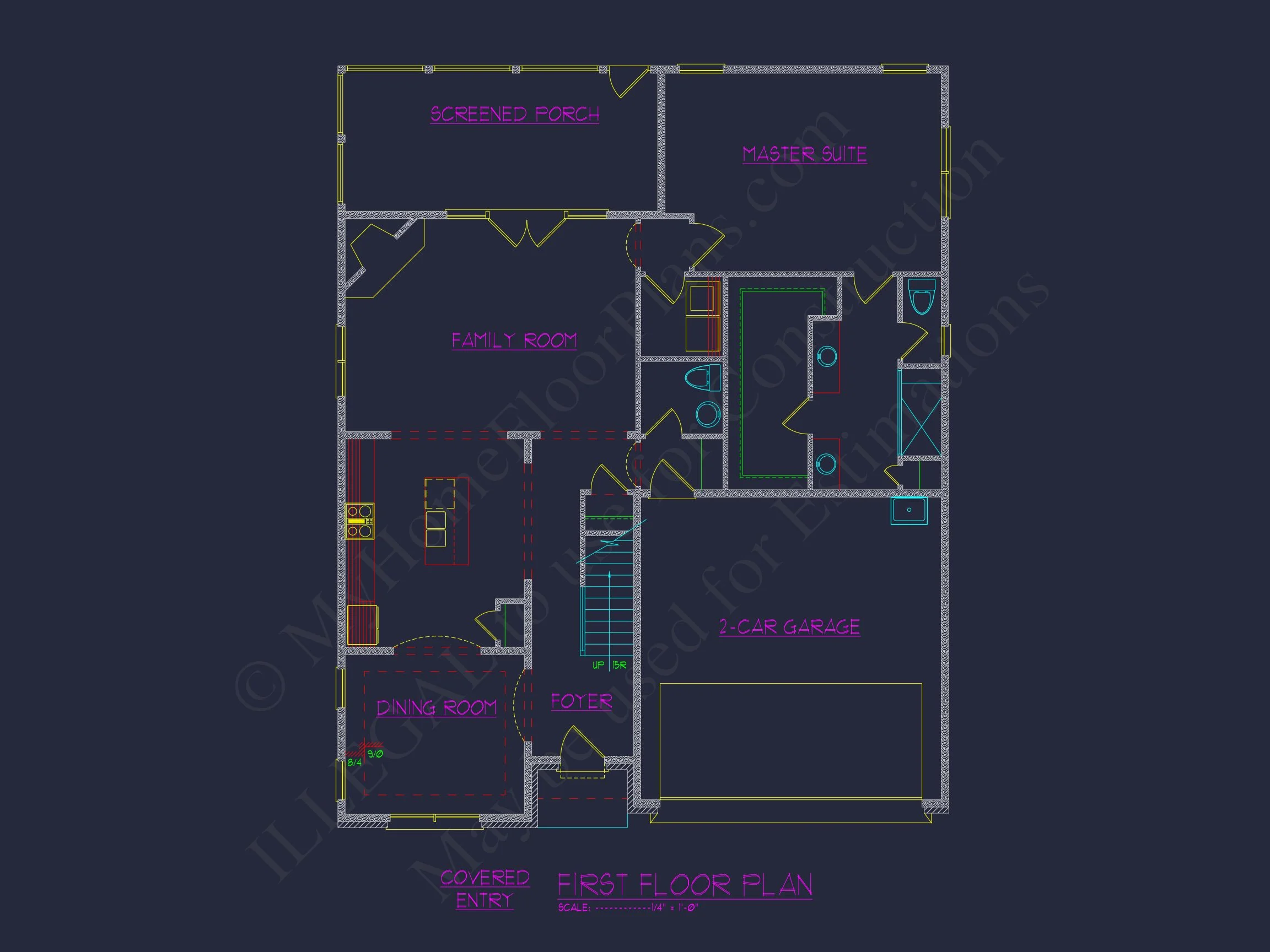 13-1401 MAGNOLIA HOUSE PLAN - Craftsman House Plan: 1.5 Story Blueprint with 3 Bedrooms 5 Craftsman house Plan: 1.5 Story Blueprint with 3 Bedrooms