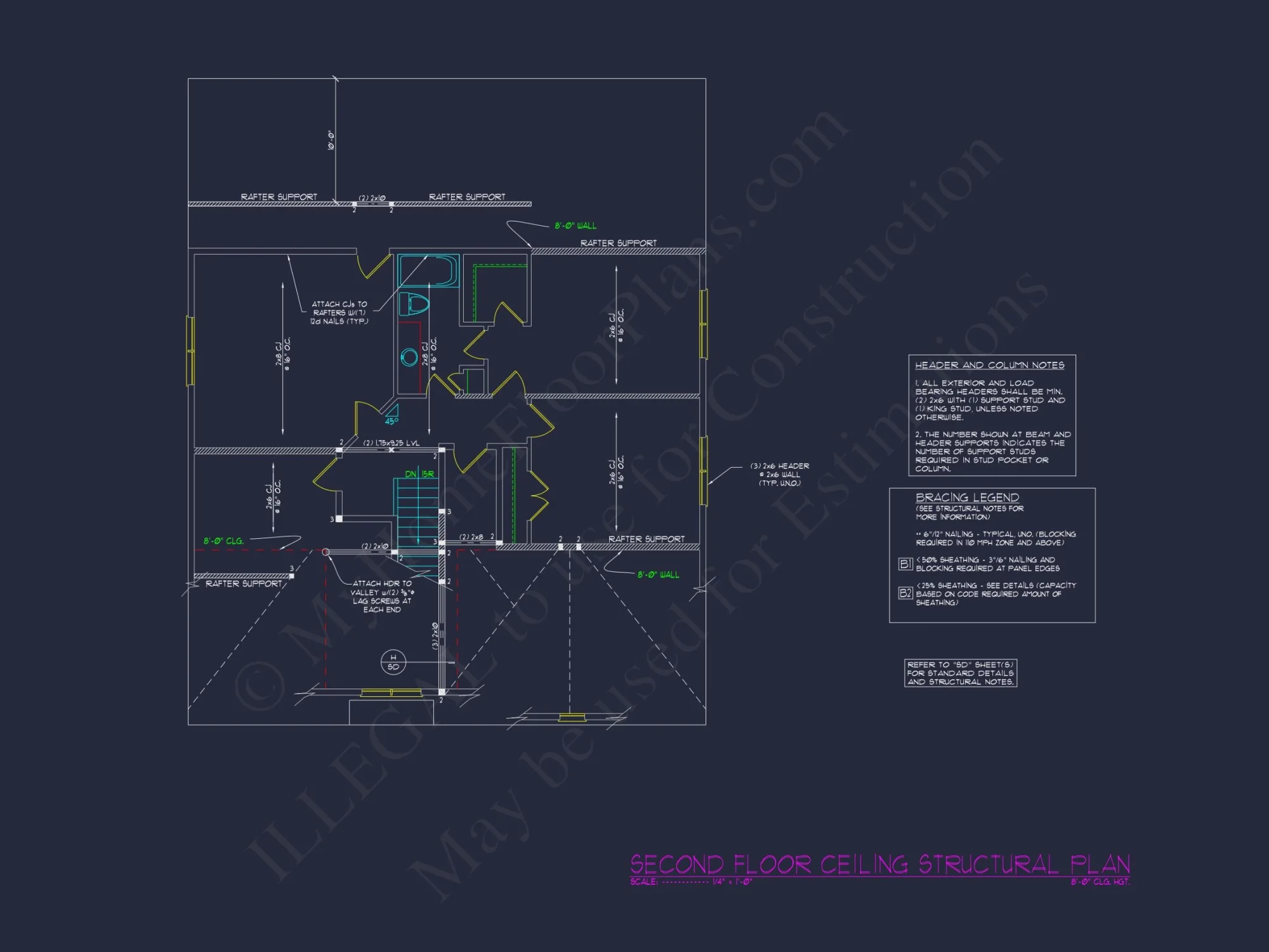 Modern Craftsman house Plan with 1.5 Floors and Bonus Room