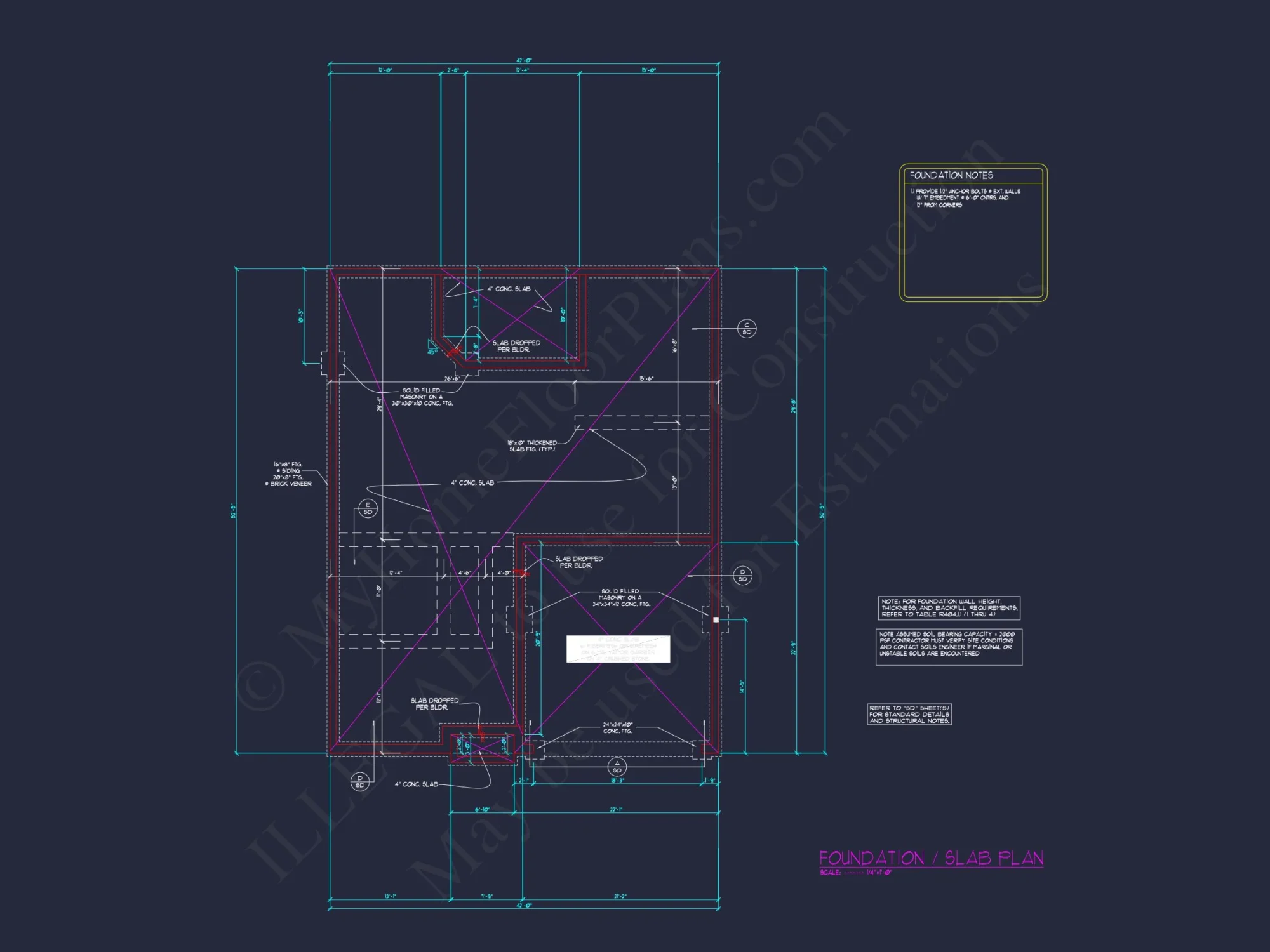Modern Craftsman house Plan with 1.5 Floors and Bonus Room