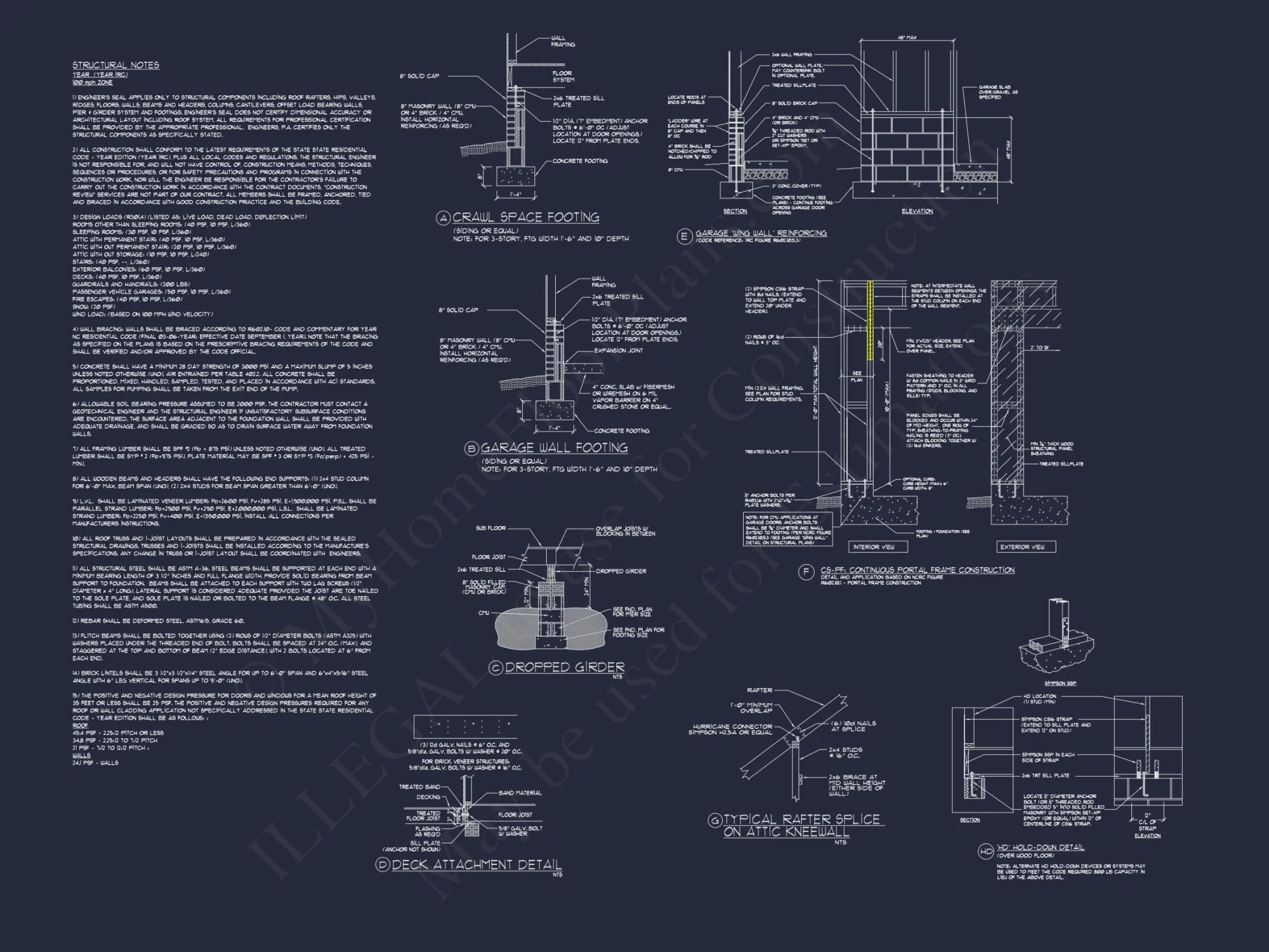 Architectural CAD house Blueprint Plan for a Modern Design