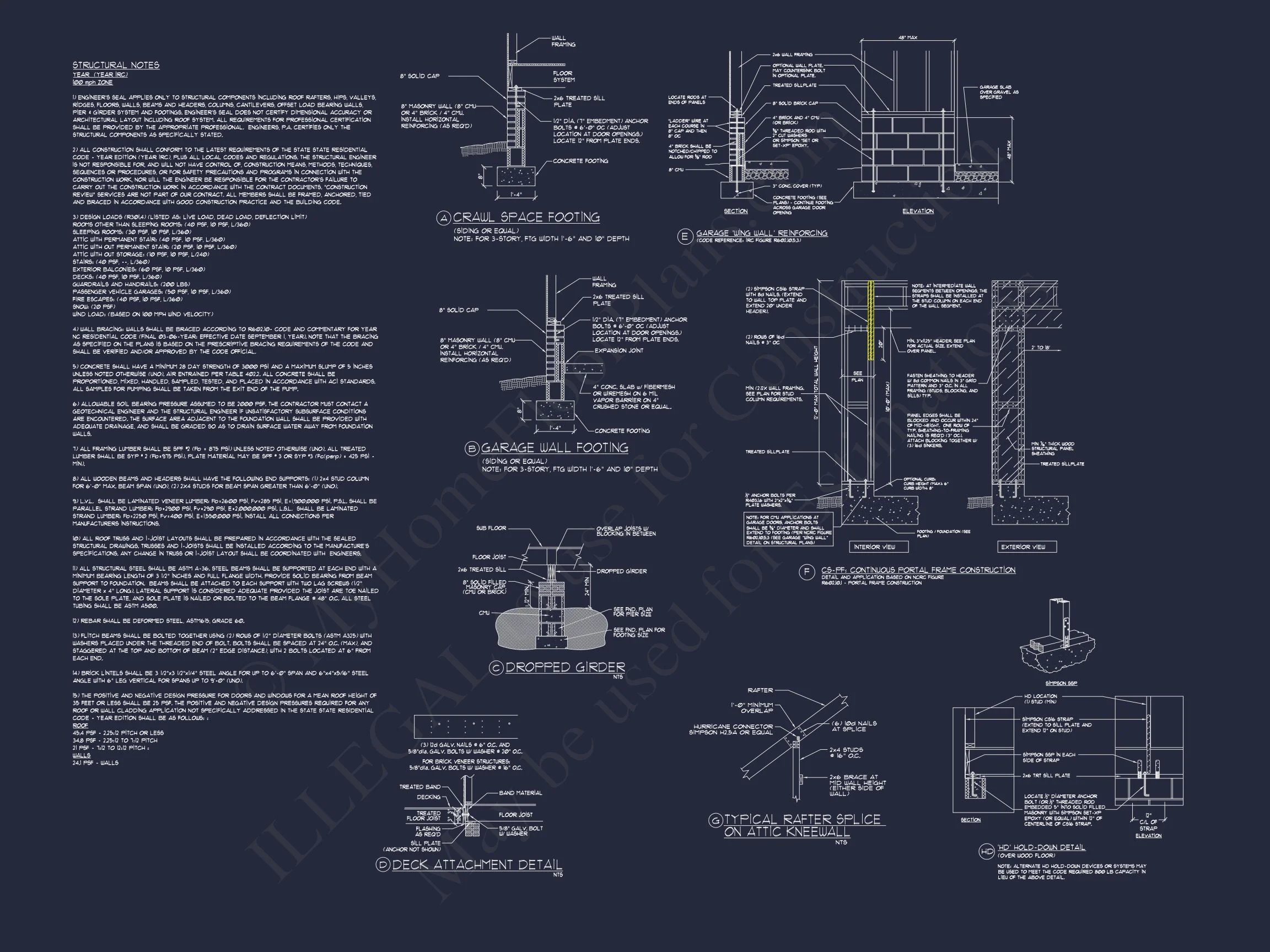 Architectural CAD house Blueprint Plan for a Modern Design
