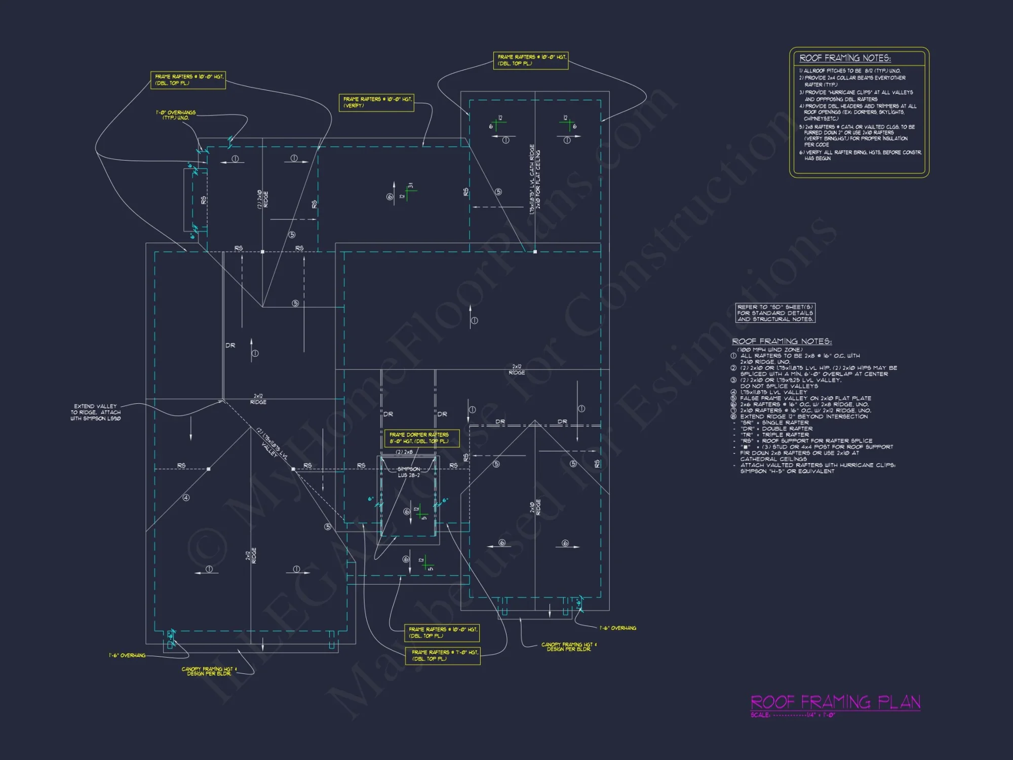 Architectural CAD house Blueprint Plan for a Modern Design