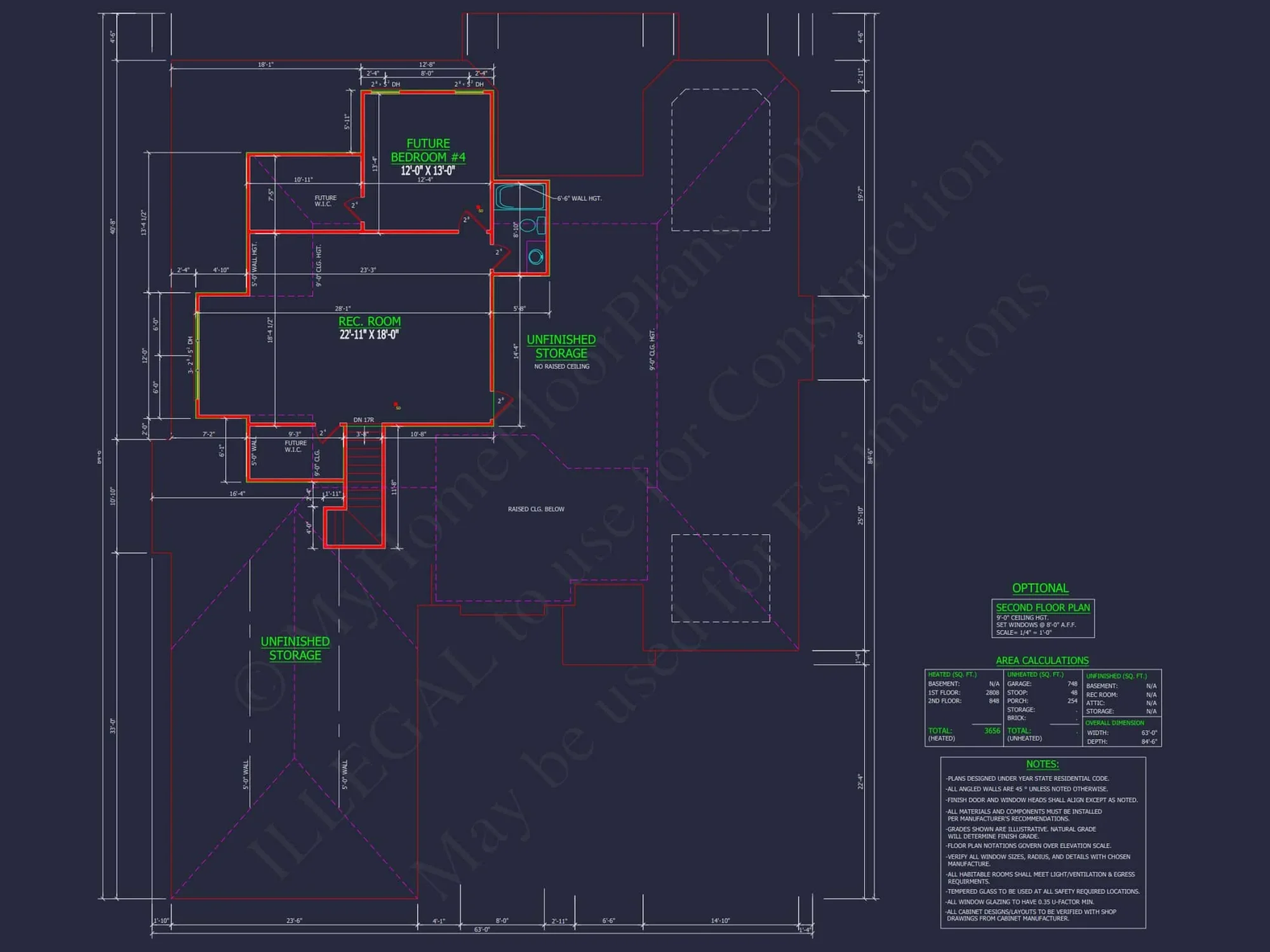 Spacious house Floor Plan with Blueprints and Modern Designs