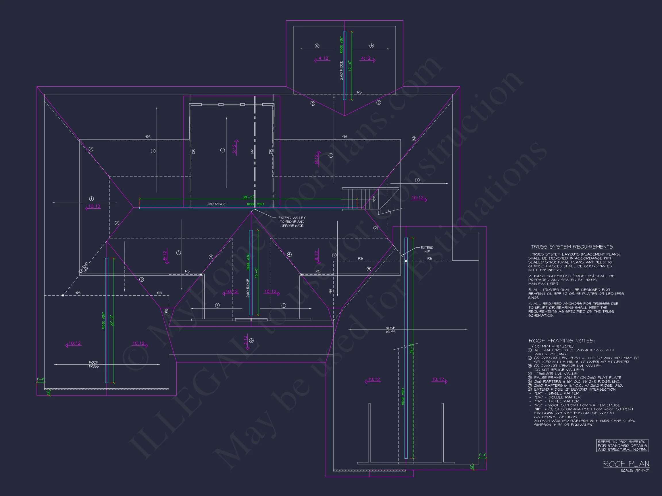 13-1267 HOUSE PLAN - Spacious Craftsman House Plan with 1.5 Floors and CAD Designs 14 Spacious Craftsman house Plan with 1.5 Floors and CAD Designs