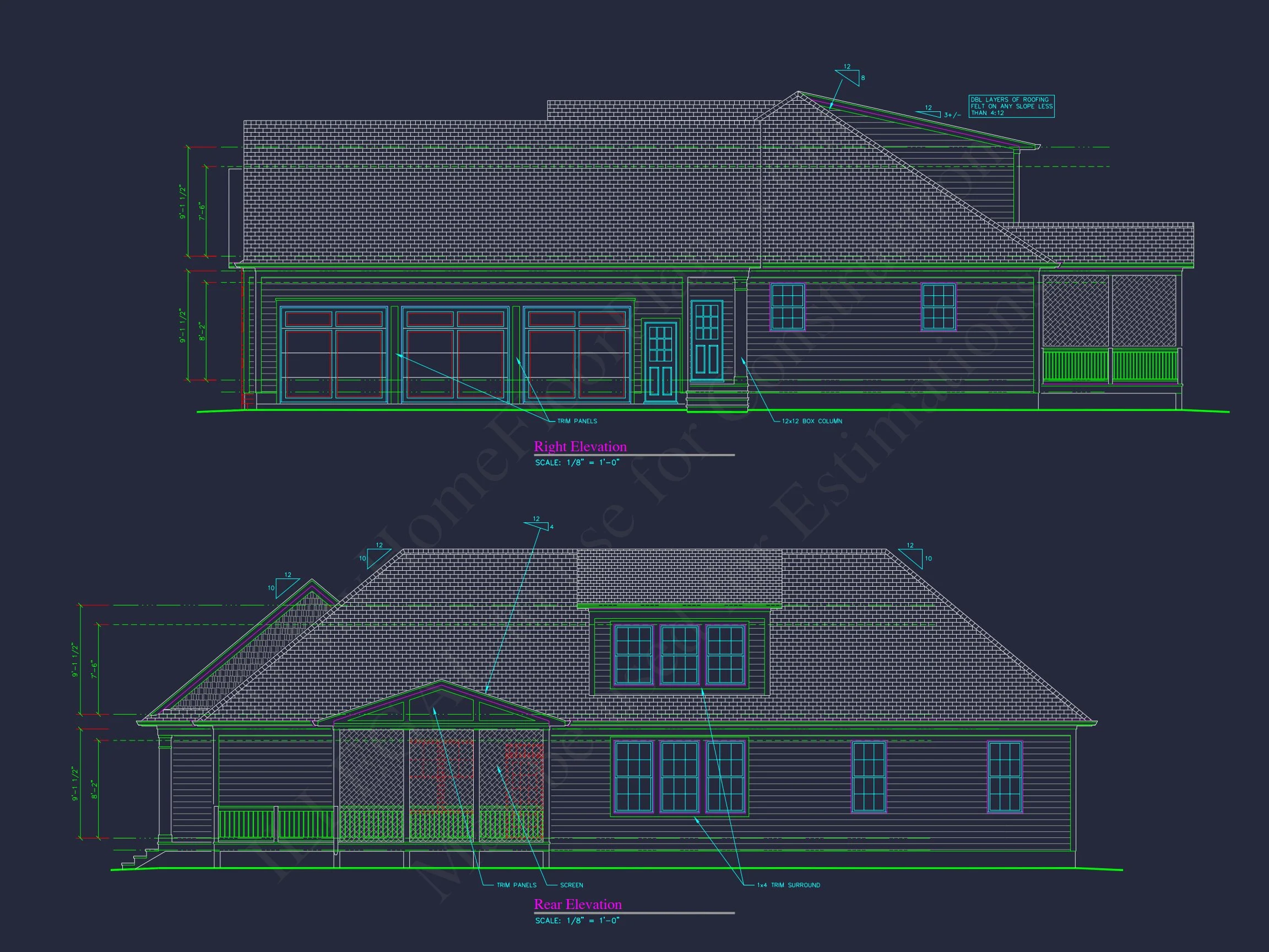 13-1267 HOUSE PLAN - Spacious Craftsman House Plan with 1.5 Floors and CAD Designs 7 Spacious Craftsman house Plan with 1.5 Floors and CAD Designs