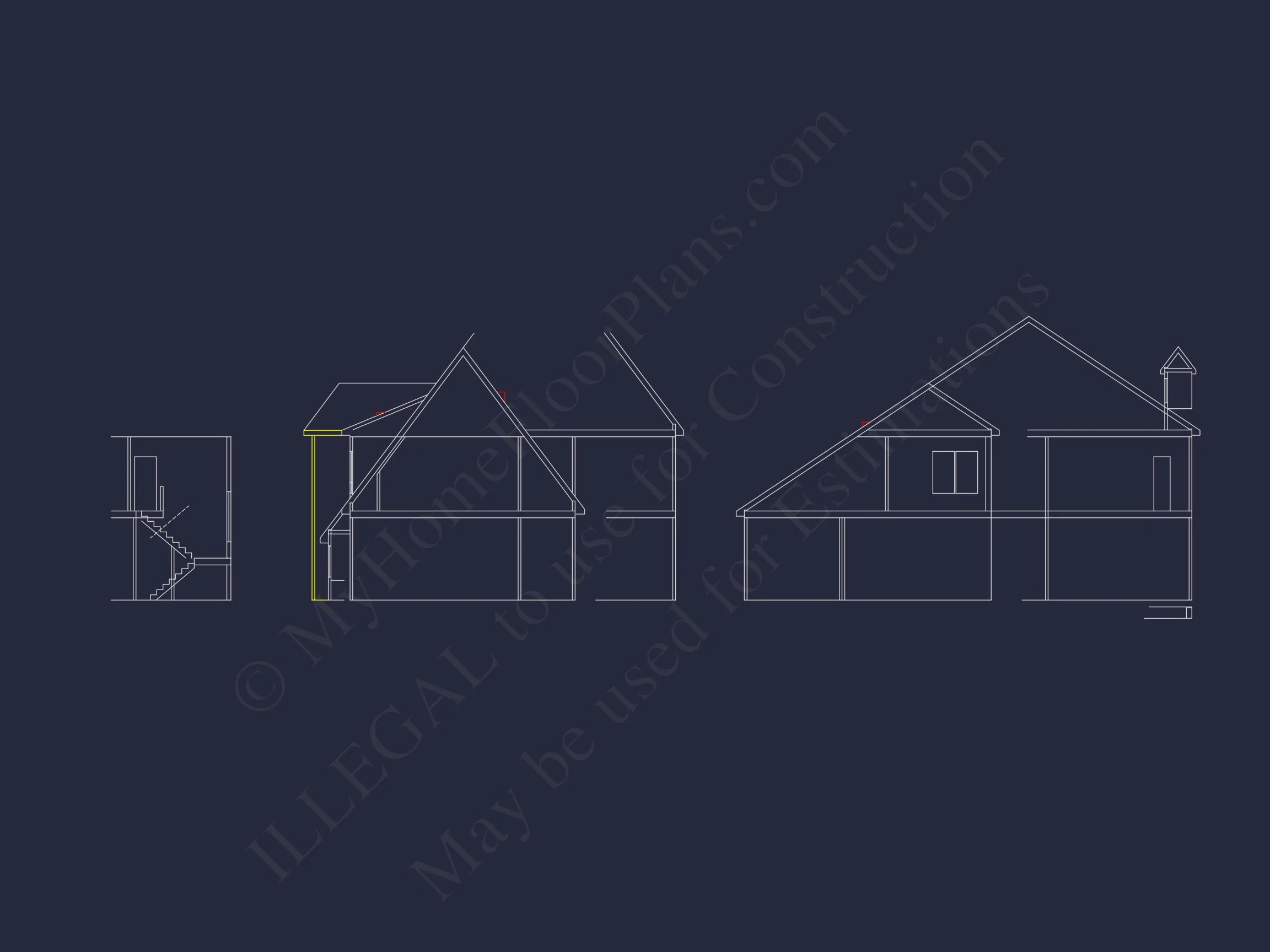 Customizable house Floor Plan with CAD Blueprints and Designs