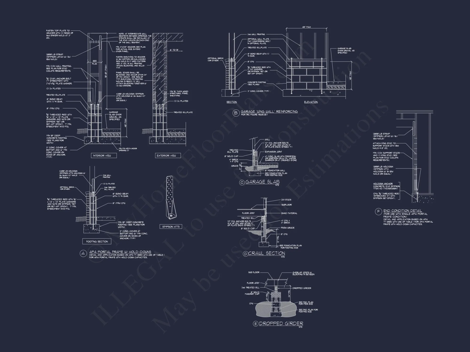 house Plan Designs: Spacious 2-Story CAD Floor Plan Blueprint