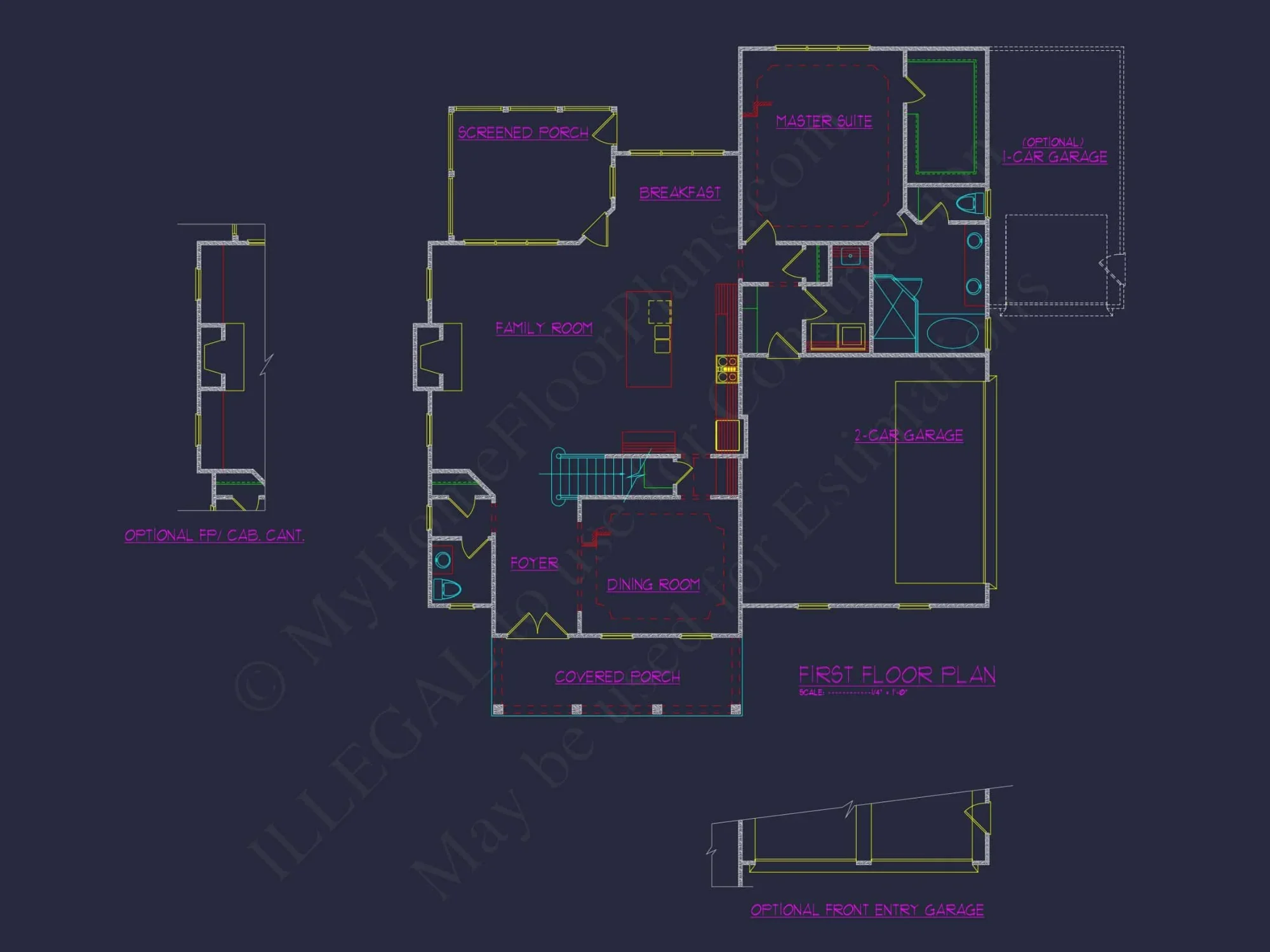 Custom house Floor Plan with CAD Designs and Blueprint