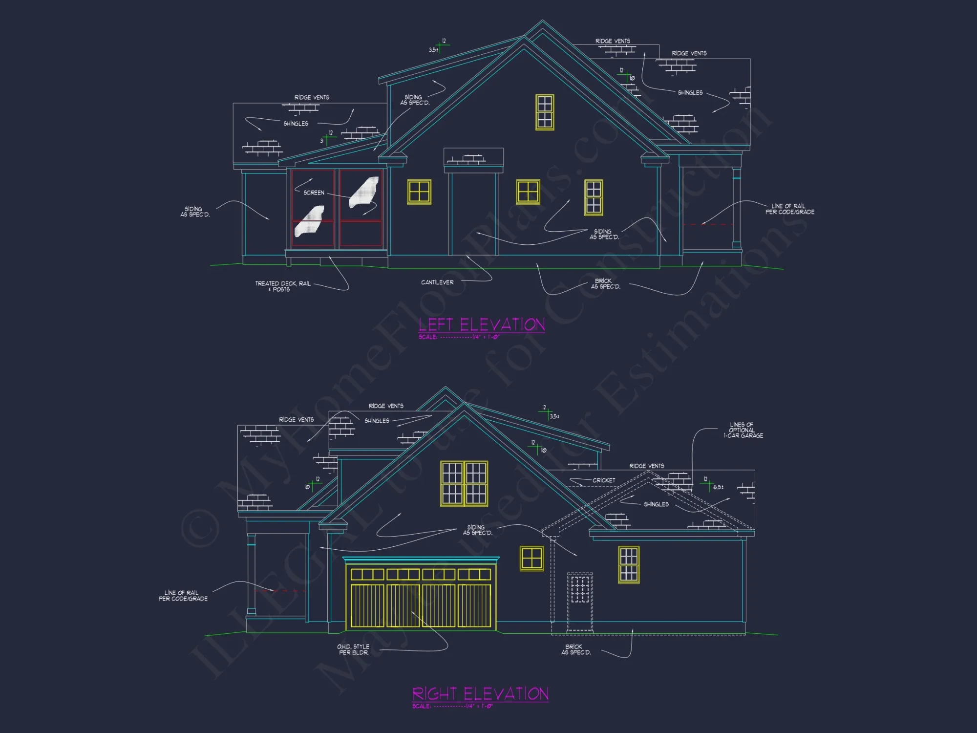 Custom house Floor Plan with CAD Designs and Blueprint