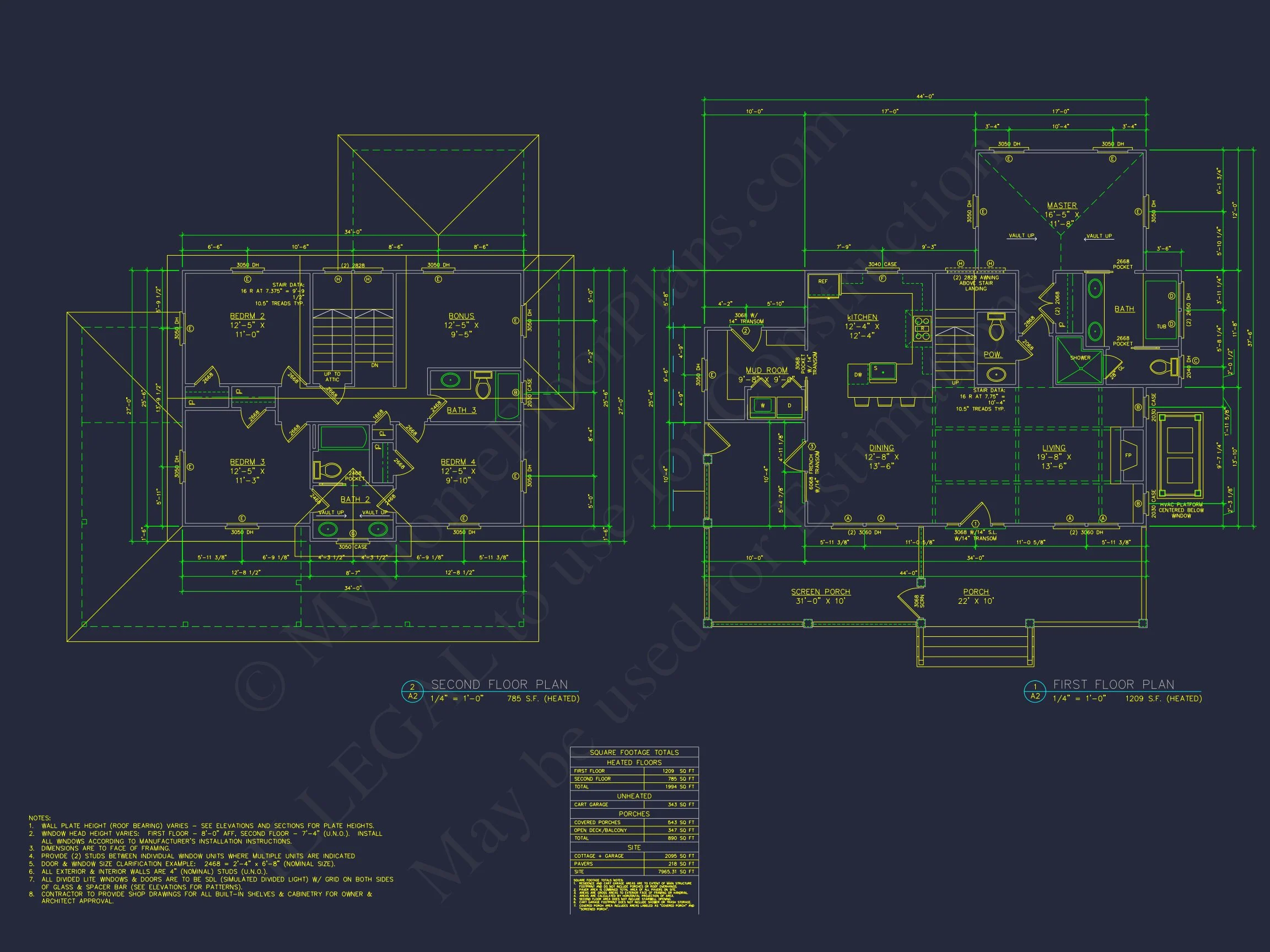 13-1216A HOUSE PLAN - Charming Cottage House Plan with Detailed Architecture 6 Charming Cottage house Plan with Detailed Architecture