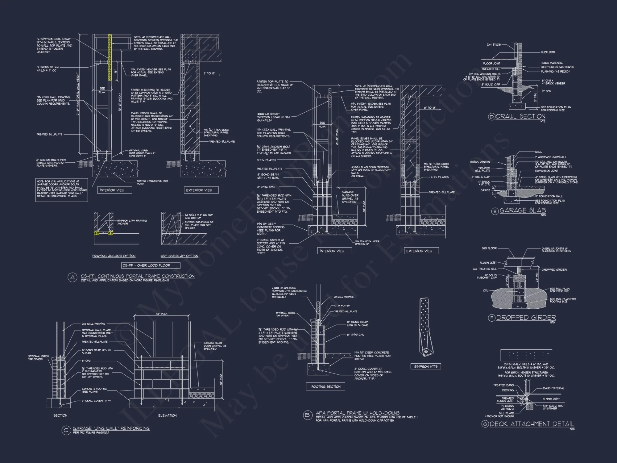 Timeless house Floor Plan: 2-Story CAD Designs & Blueprint