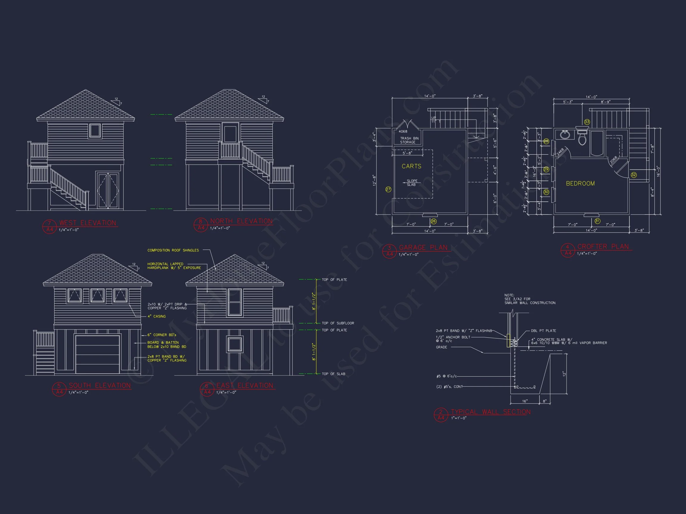 13-1199 HOUSE PLAN - Elegant House Plan with Floor Plan and CAD Architectural Designs 5 Elegant house Plan with Floor Plan and CAD Architectural Designs