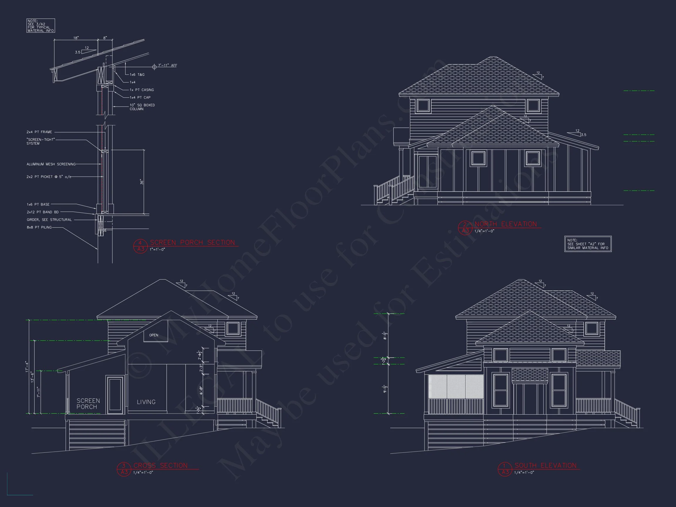 13-1199 HOUSE PLAN - Elegant House Plan with Floor Plan and CAD Architectural Designs 4 Elegant house Plan with Floor Plan and CAD Architectural Designs