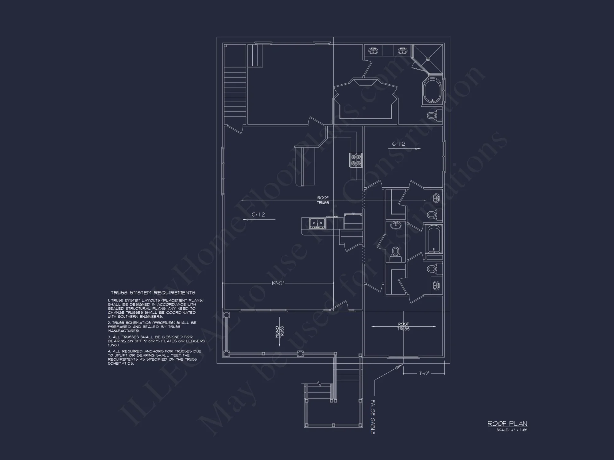 Beach house Plan with Coastal Design and 1.5 Floor Layout