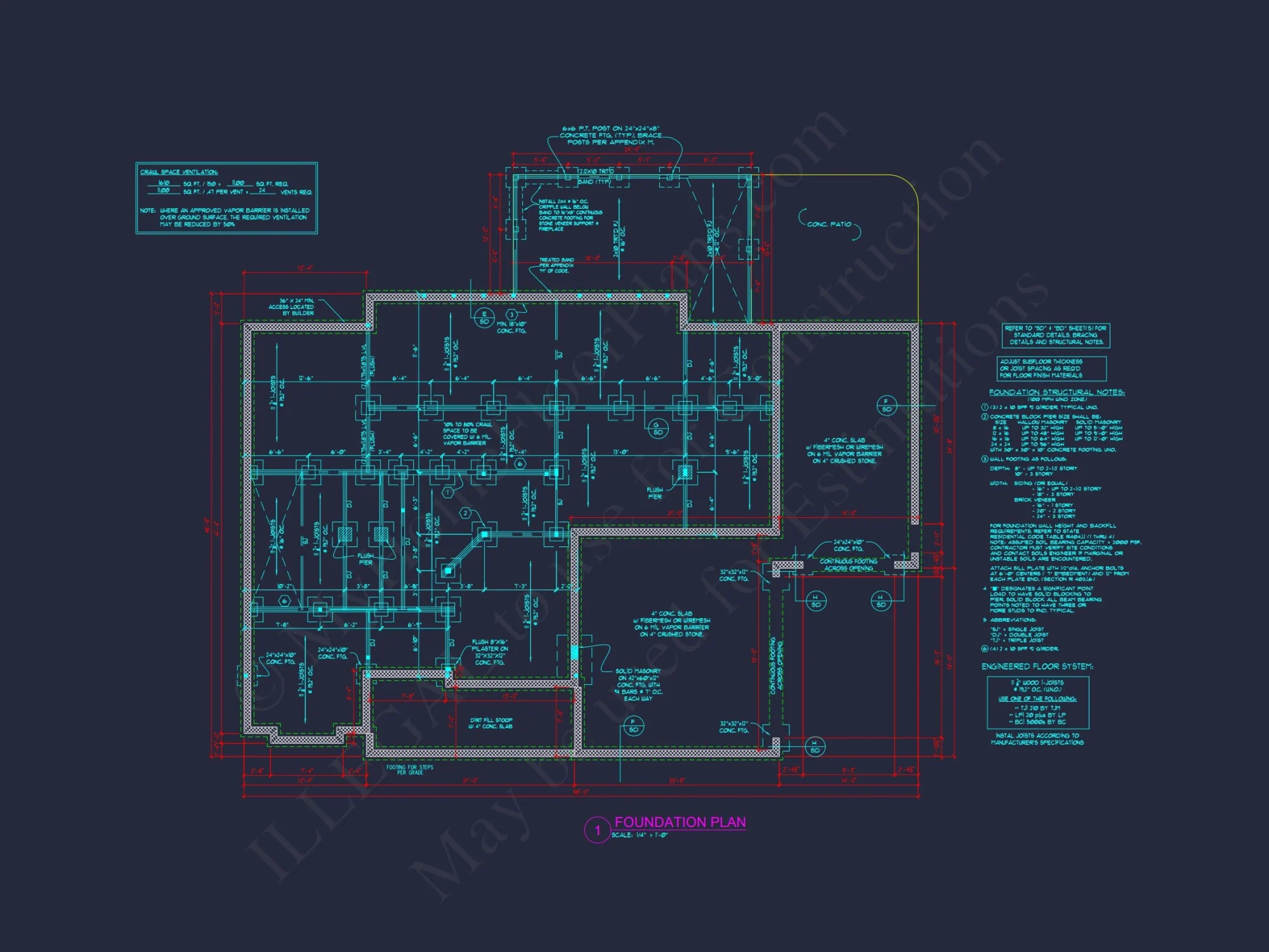 Modern Craftsman house Plan: Architectural Blueprint Designs
