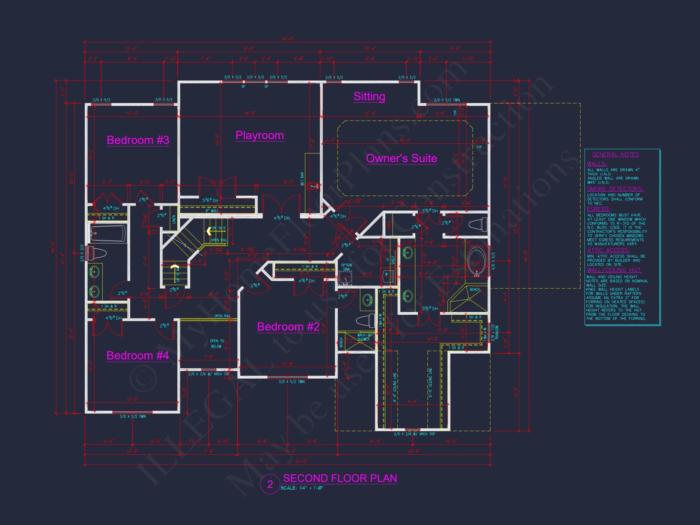 Modern Craftsman house Plan: Architectural Blueprint Designs