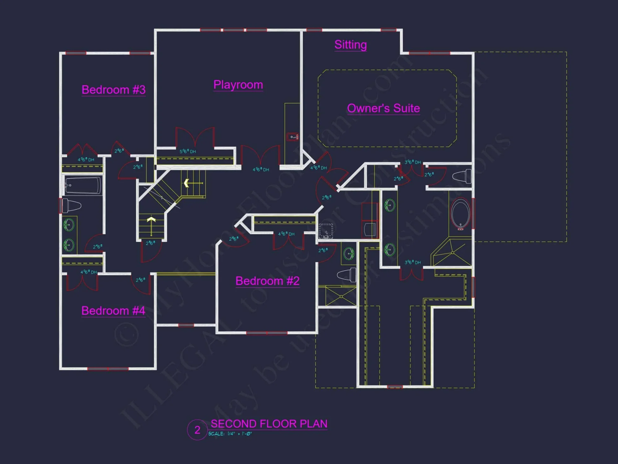 Modern Craftsman house Plan: Architectural Blueprint Designs