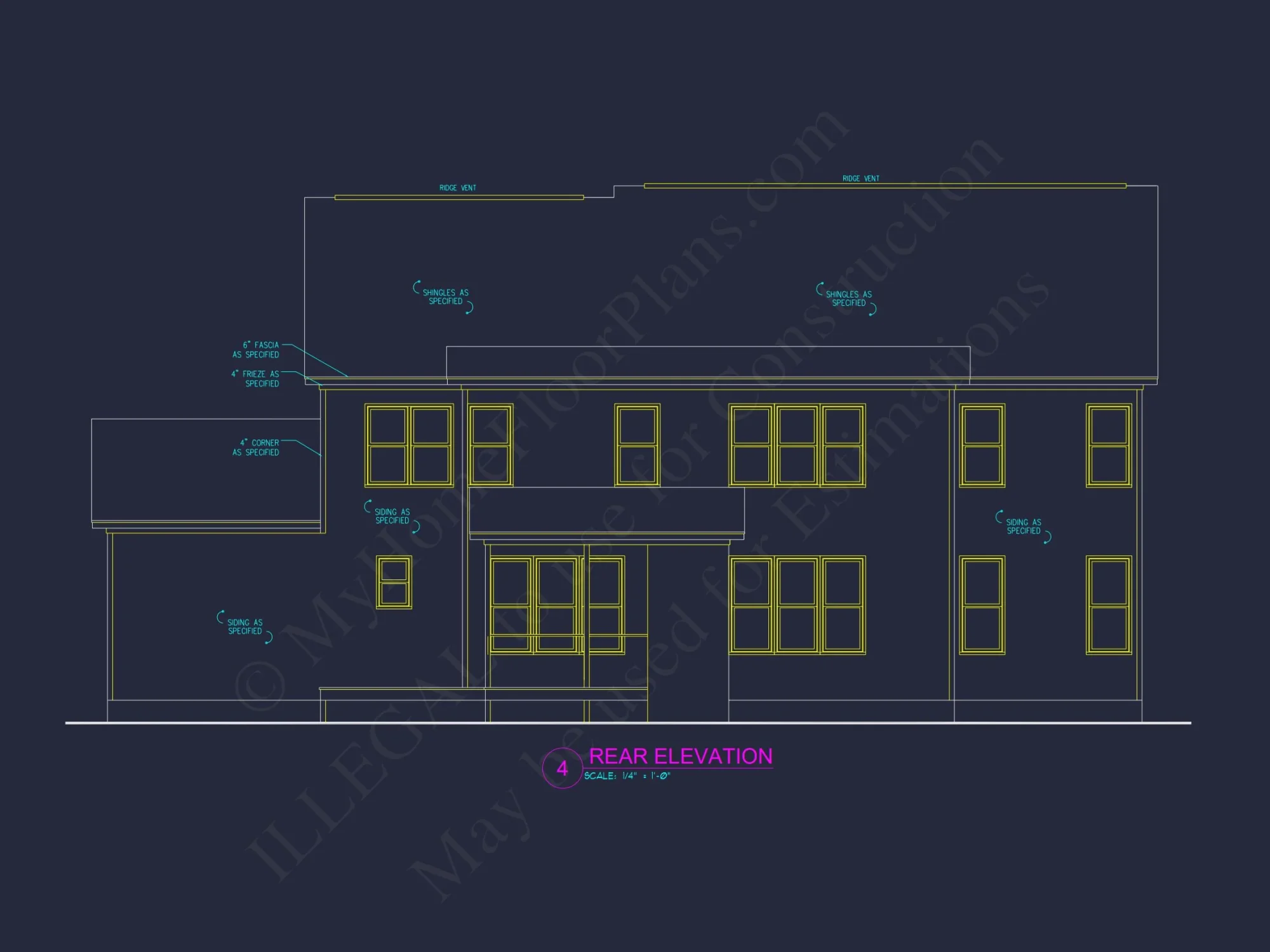 Modern Craftsman house Plan: Architectural Blueprint Designs