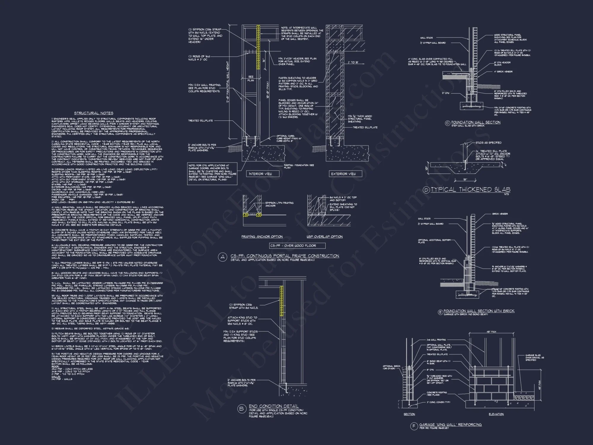 Beautiful 2-Story house Plan with CAD Blueprints and Modern Designs