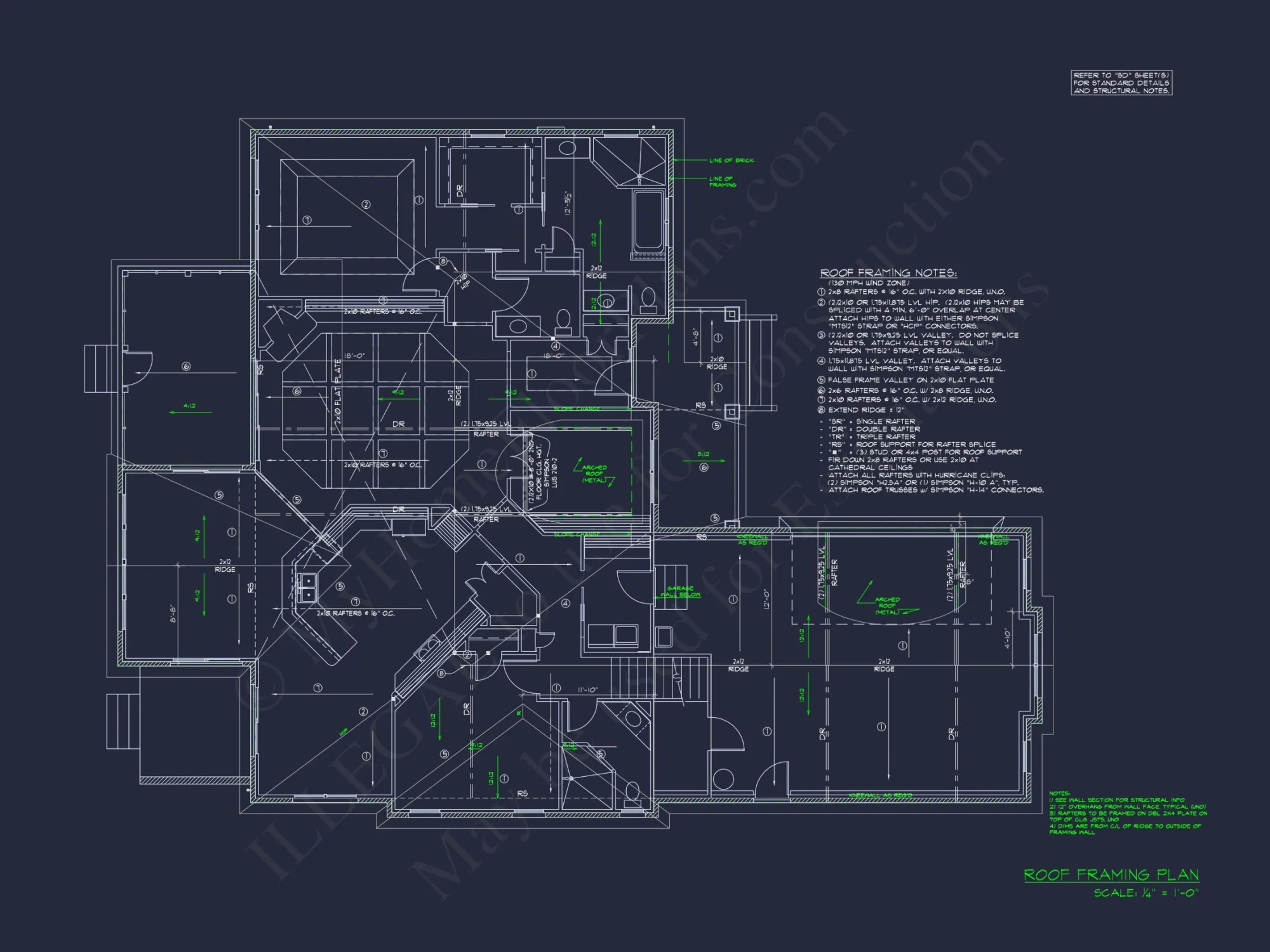 Beautiful 2-Story house Plan with CAD Blueprints and Modern Designs