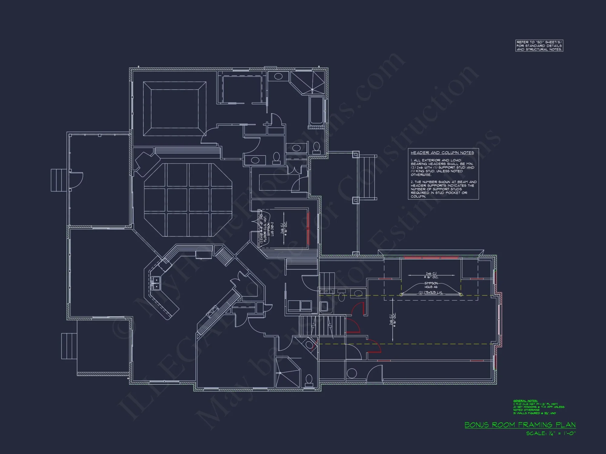 Beautiful 2-Story house Plan with CAD Blueprints and Modern Designs