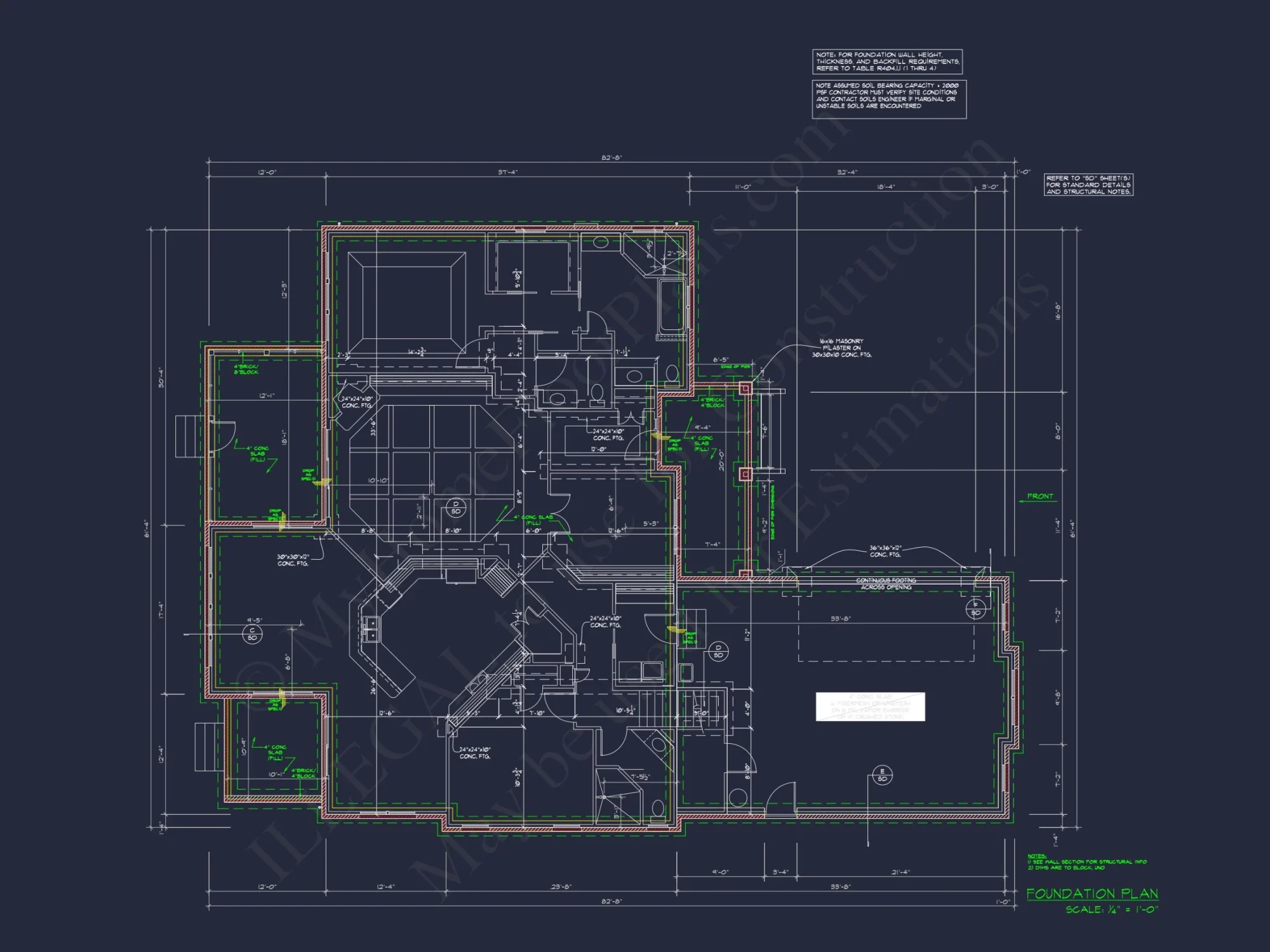 Beautiful 2-Story house Plan with CAD Blueprints and Modern Designs