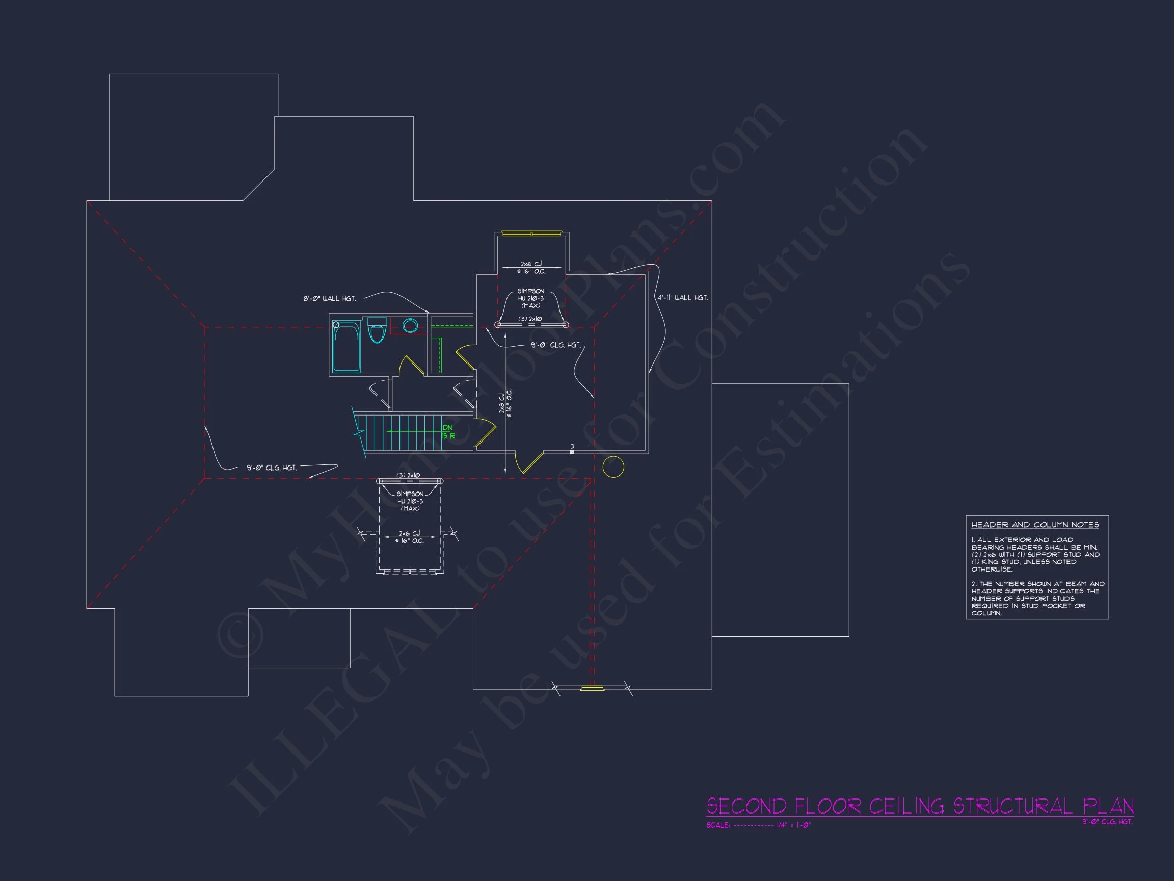 13-1173 HOUSE PLAN - Versatile House Plan with CAD Designs Featuring 4 Beds, 3 Baths 11 Versatile house Plan with CAD Designs Featuring 4 Beds, 3 Baths