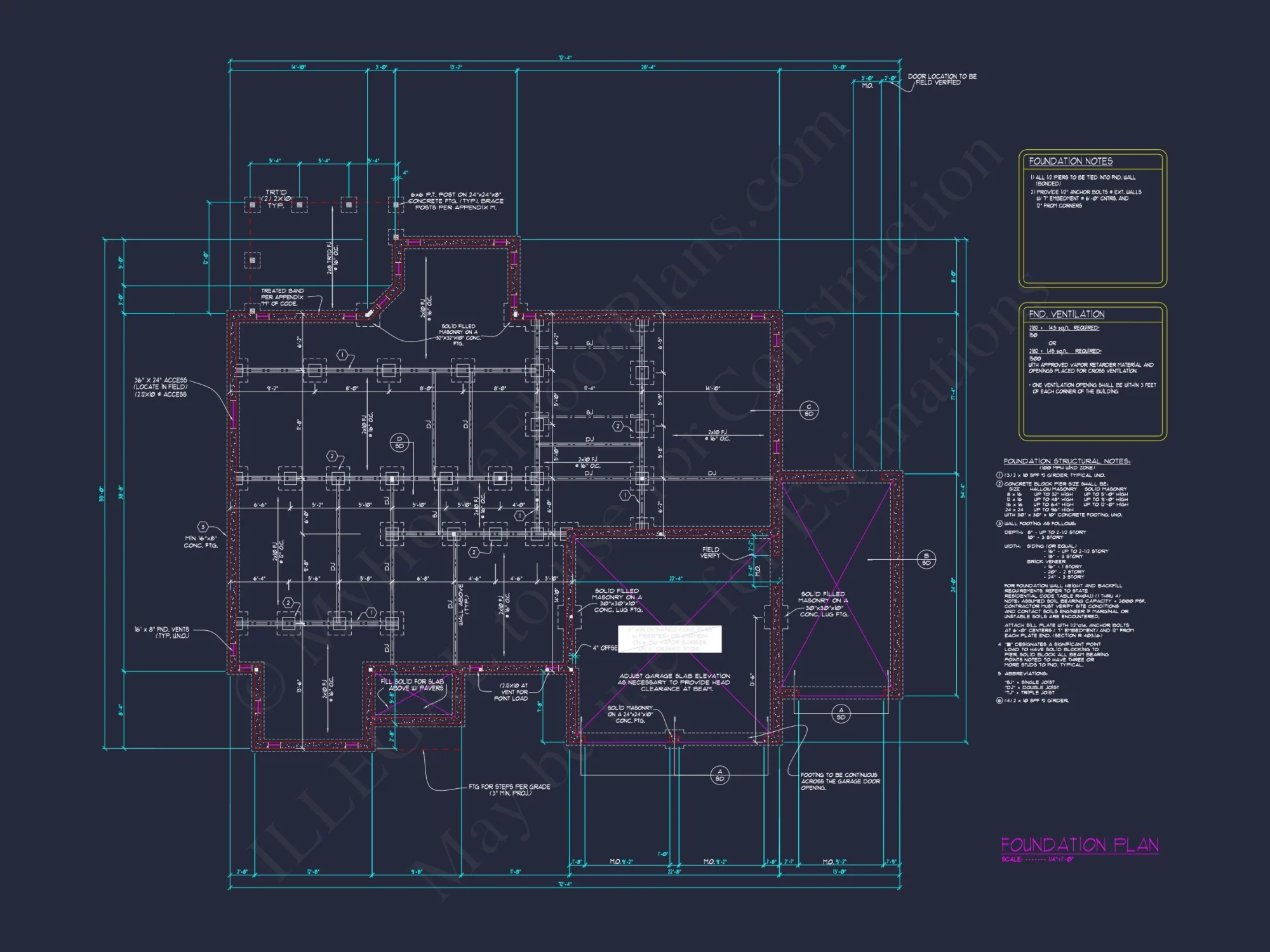 Versatile house Plan with CAD Designs Featuring 4 Beds, 3 Baths