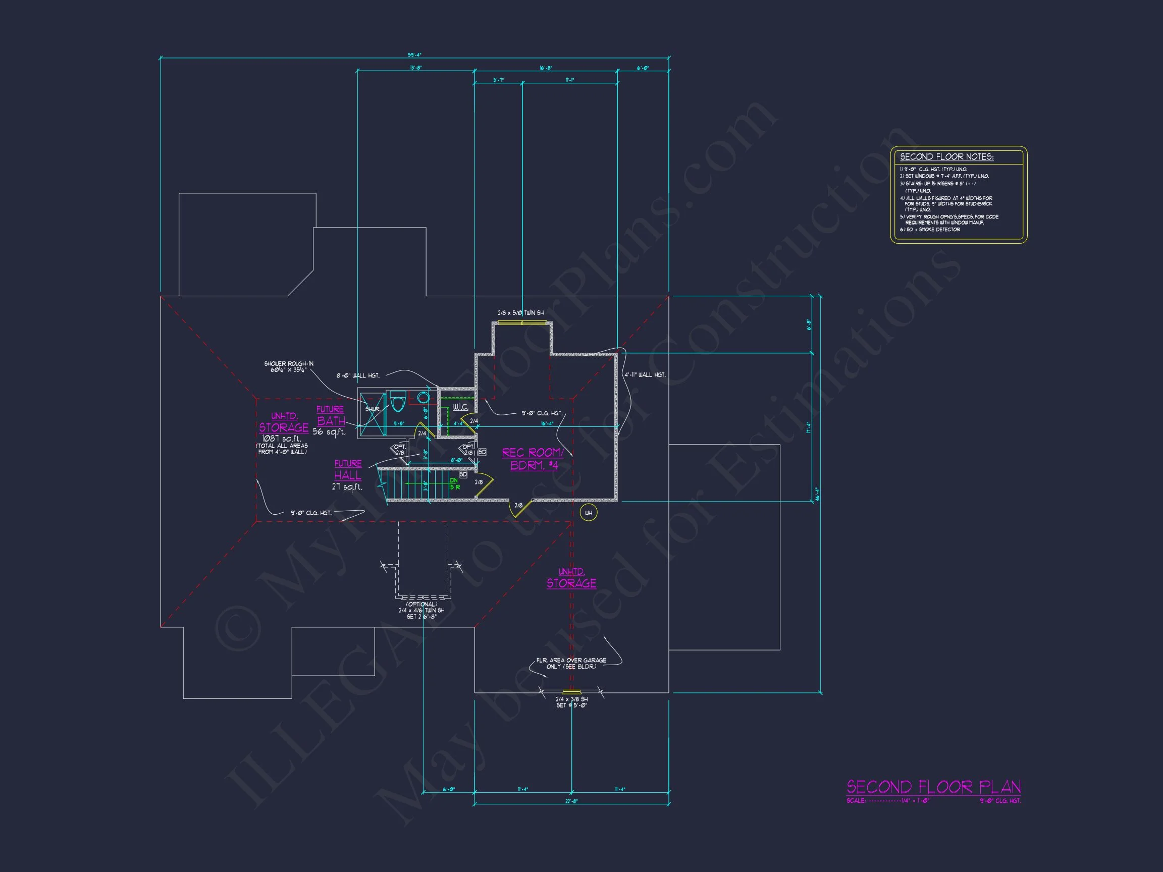 13-1173 HOUSE PLAN - Versatile House Plan with CAD Designs Featuring 4 Beds, 3 Baths 8 Versatile house Plan with CAD Designs Featuring 4 Beds, 3 Baths