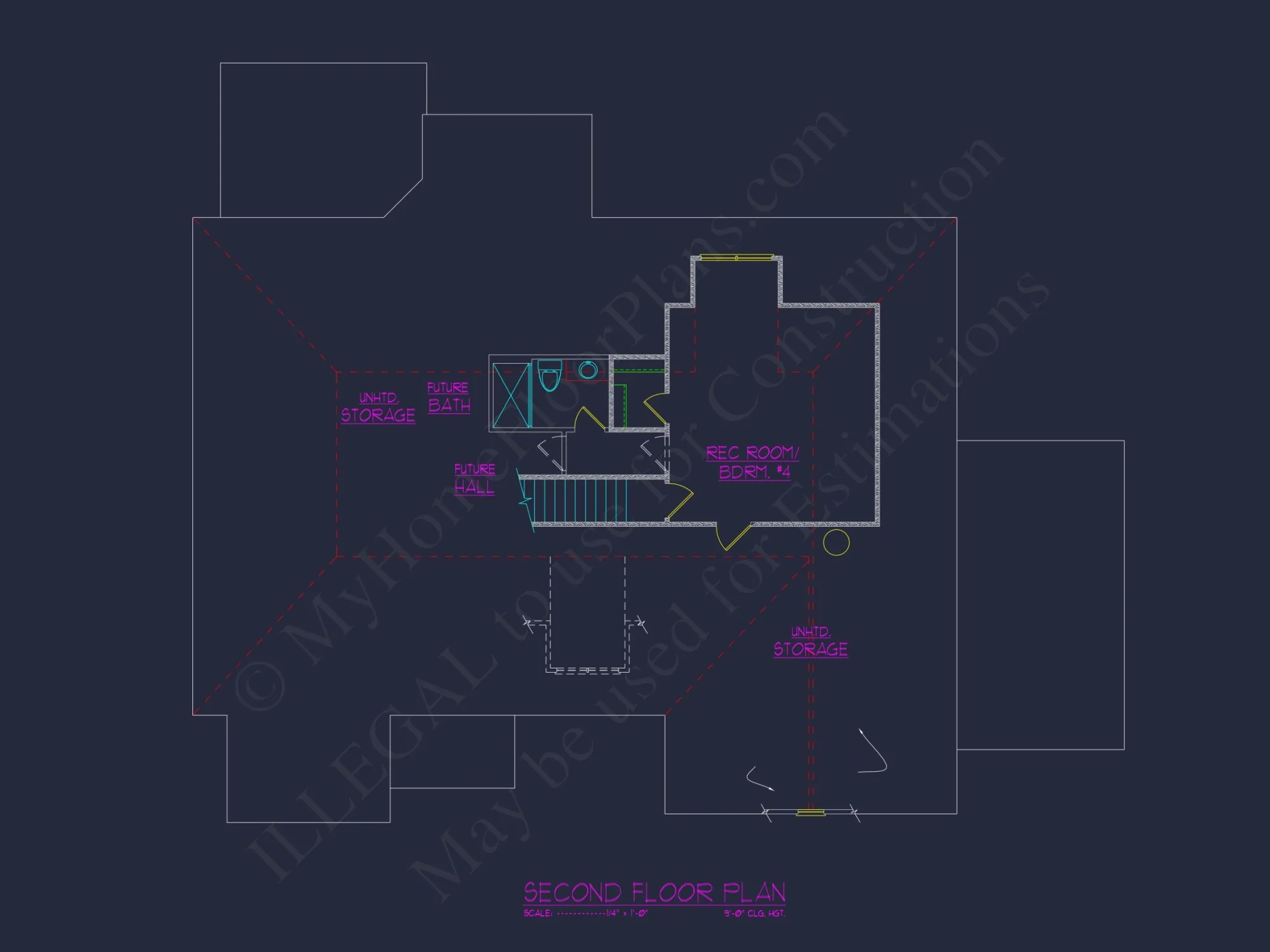 Versatile house Plan with CAD Designs Featuring 4 Beds, 3 Baths