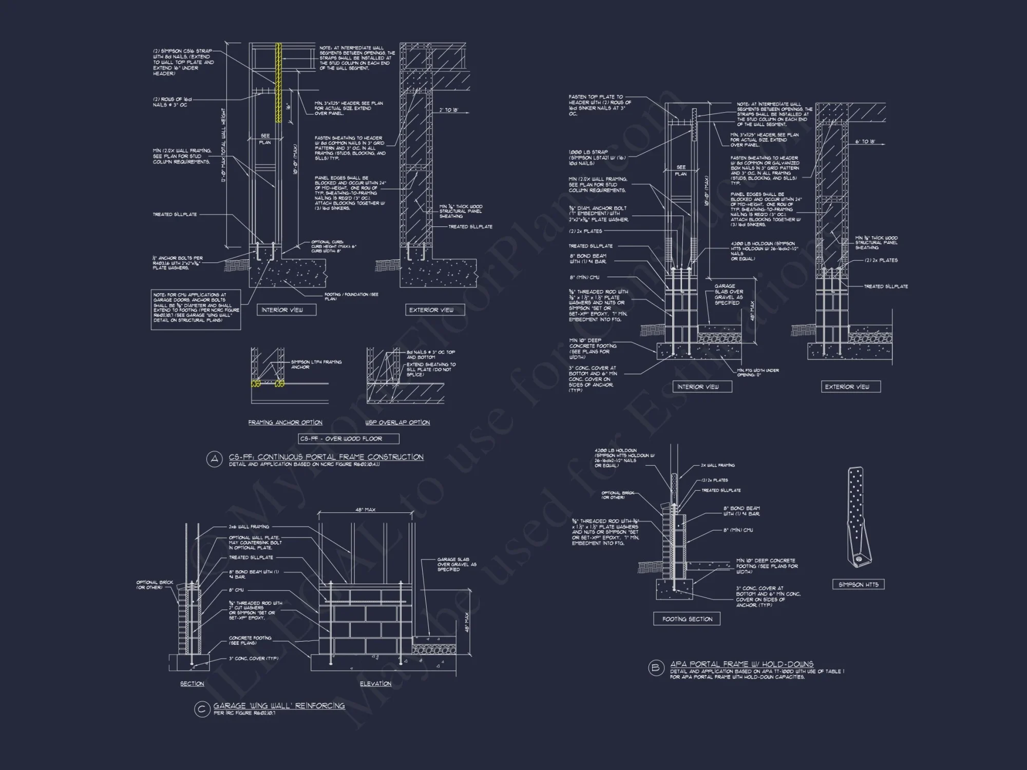 Elegant house Plan with 2-Story Floor Plan, CAD, and Designs