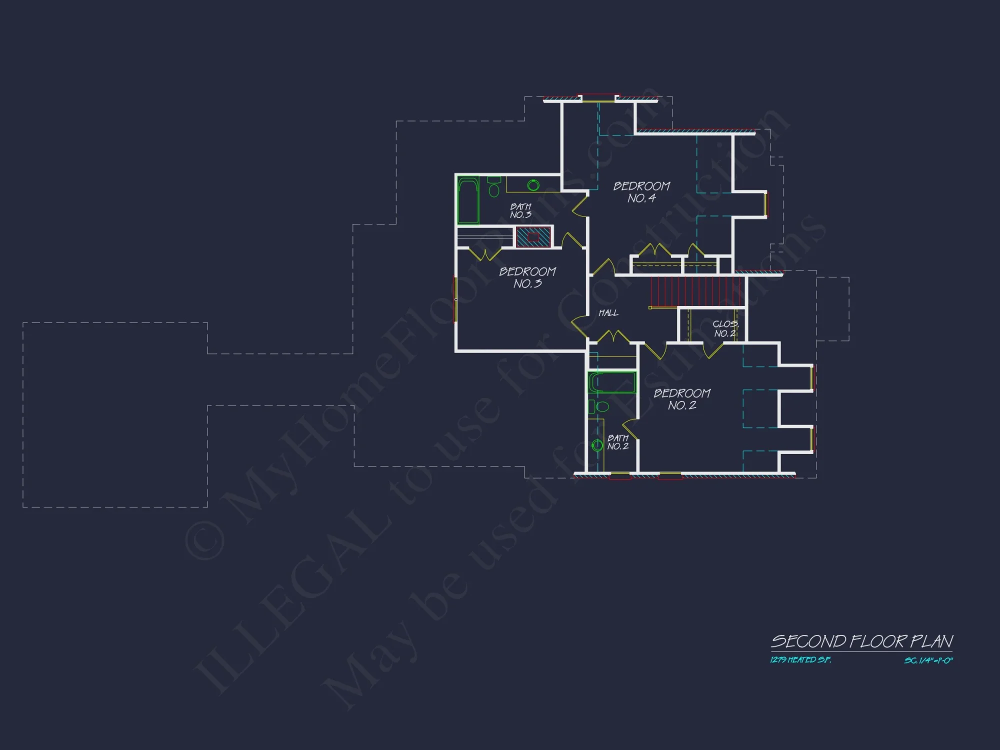 Elegant house Plan with 2-Story Floor Plan, CAD, and Designs