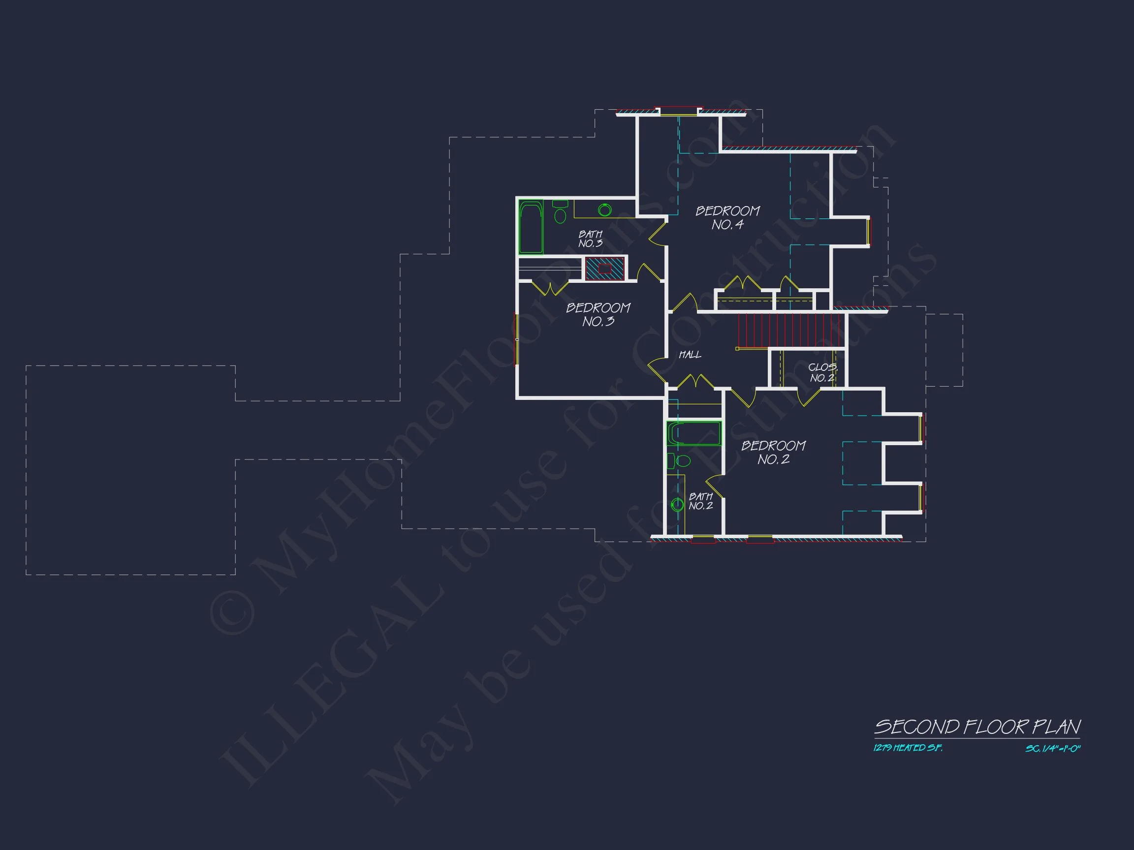 Elegant house Plan with 2-Story Floor Plan, CAD, and Designs