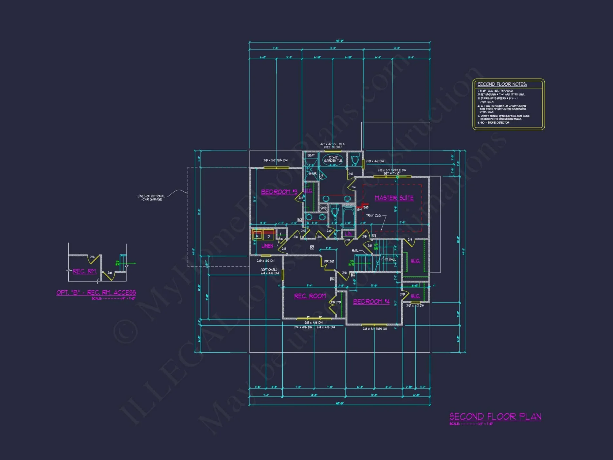 Craftsman house Design with 2-Story Floor Plan and CAD Details