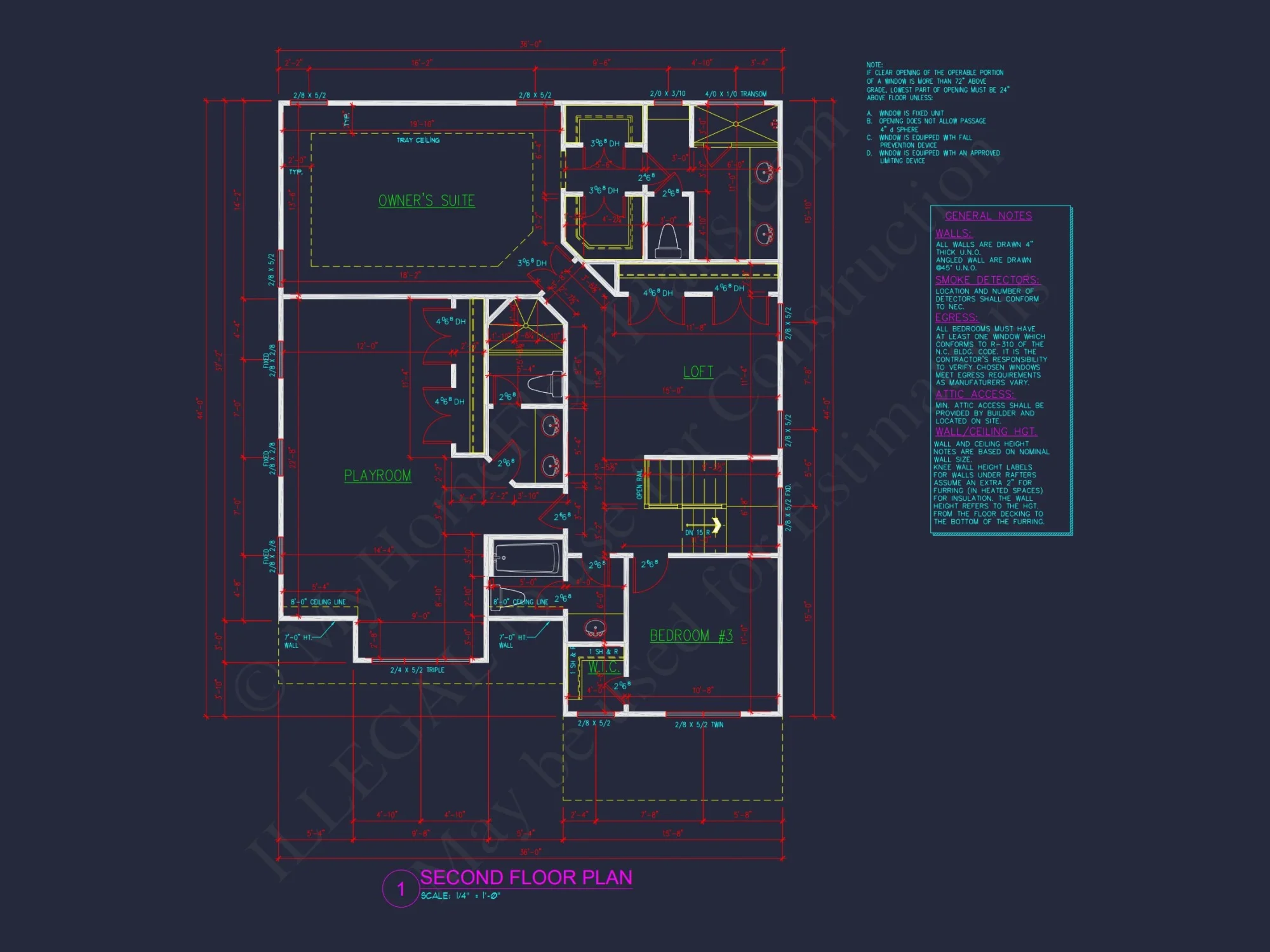 3-Story Craftsman house Plans with Blueprint & CAD Designs