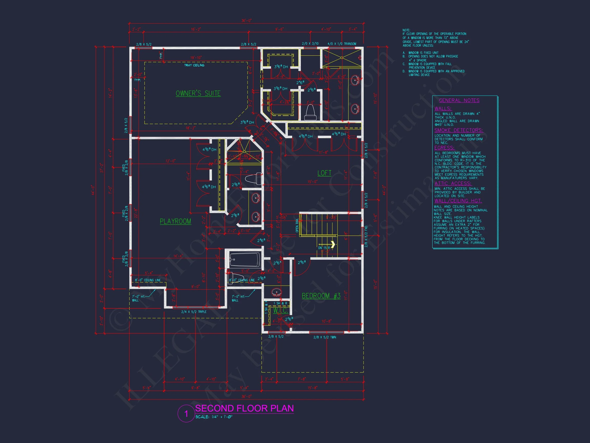 3-Story Craftsman house Plans with Blueprint & CAD Designs