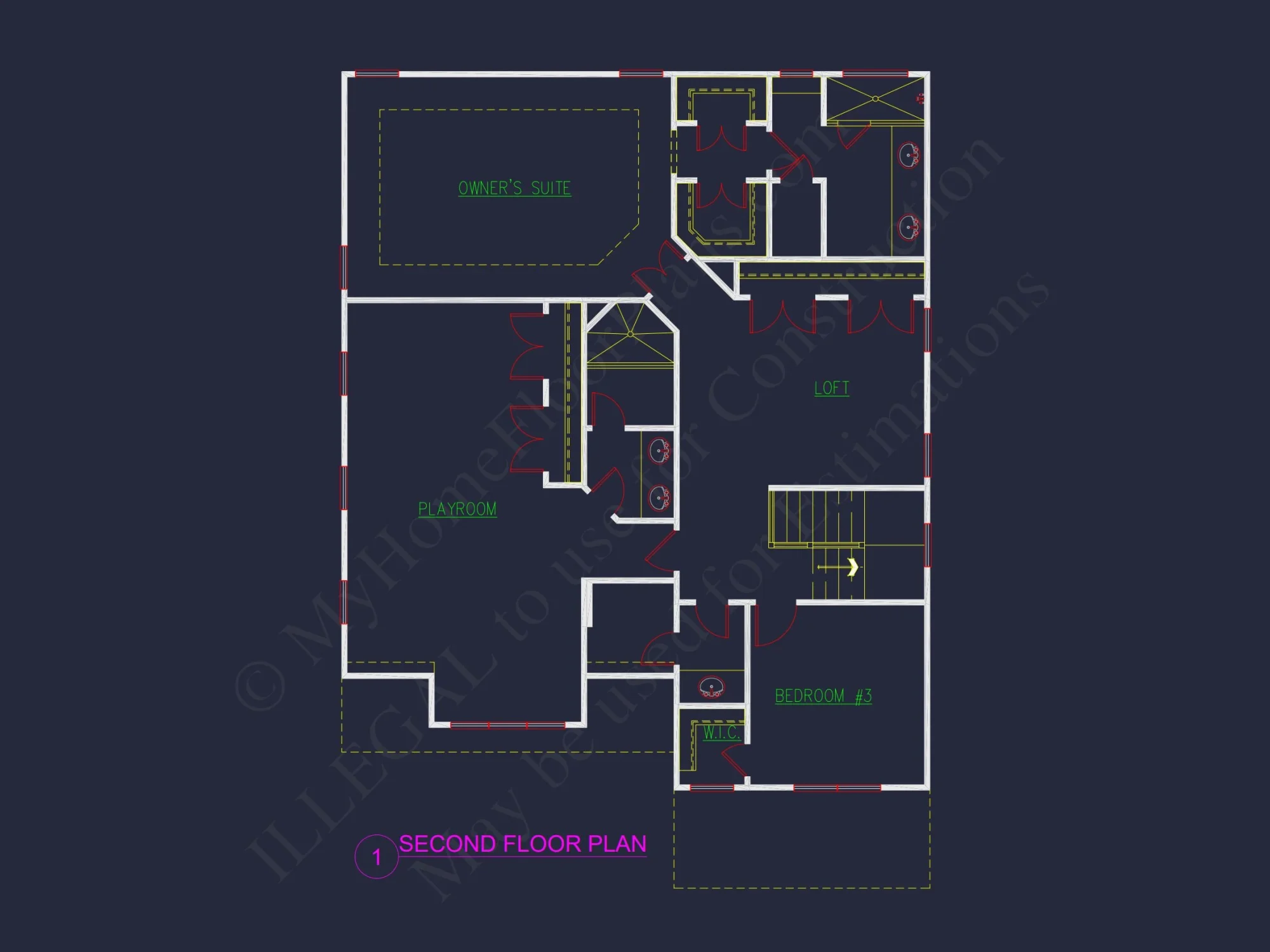 3-Story Craftsman house Plans with Blueprint & CAD Designs