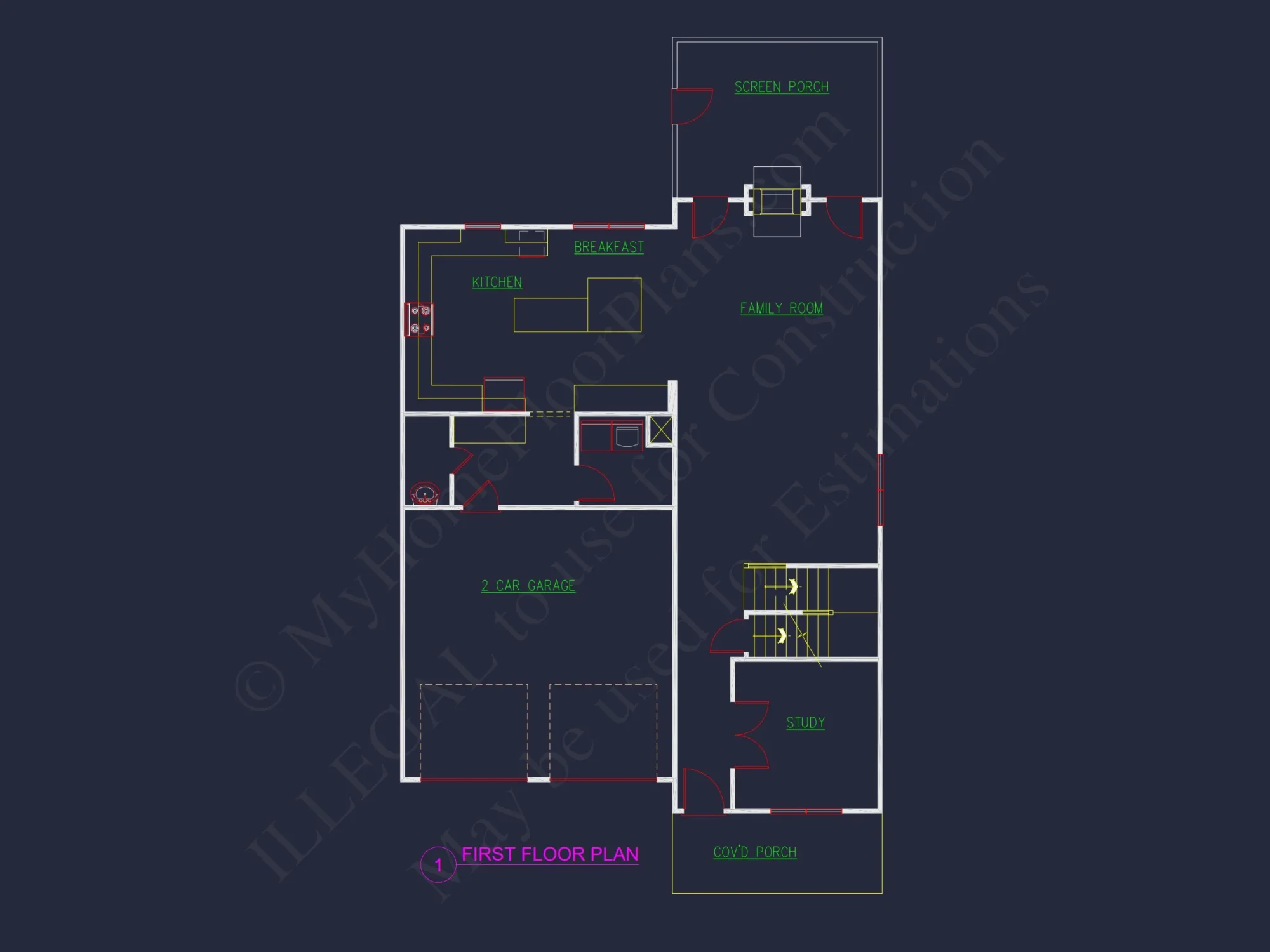 3-Story Craftsman house Plans with Blueprint & CAD Designs