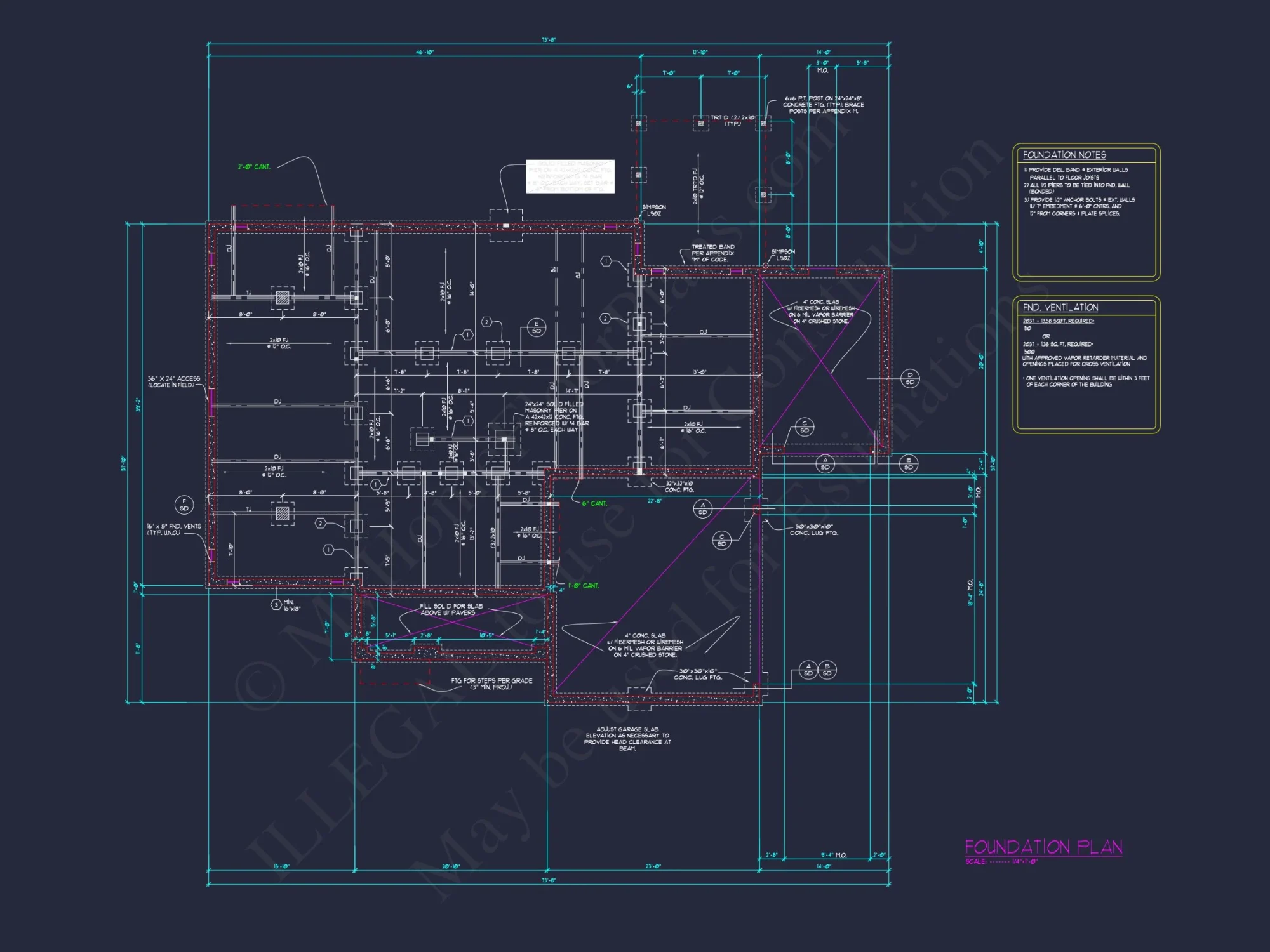 Modern house Plan with CAD Designs, Blueprint & Two Floors
