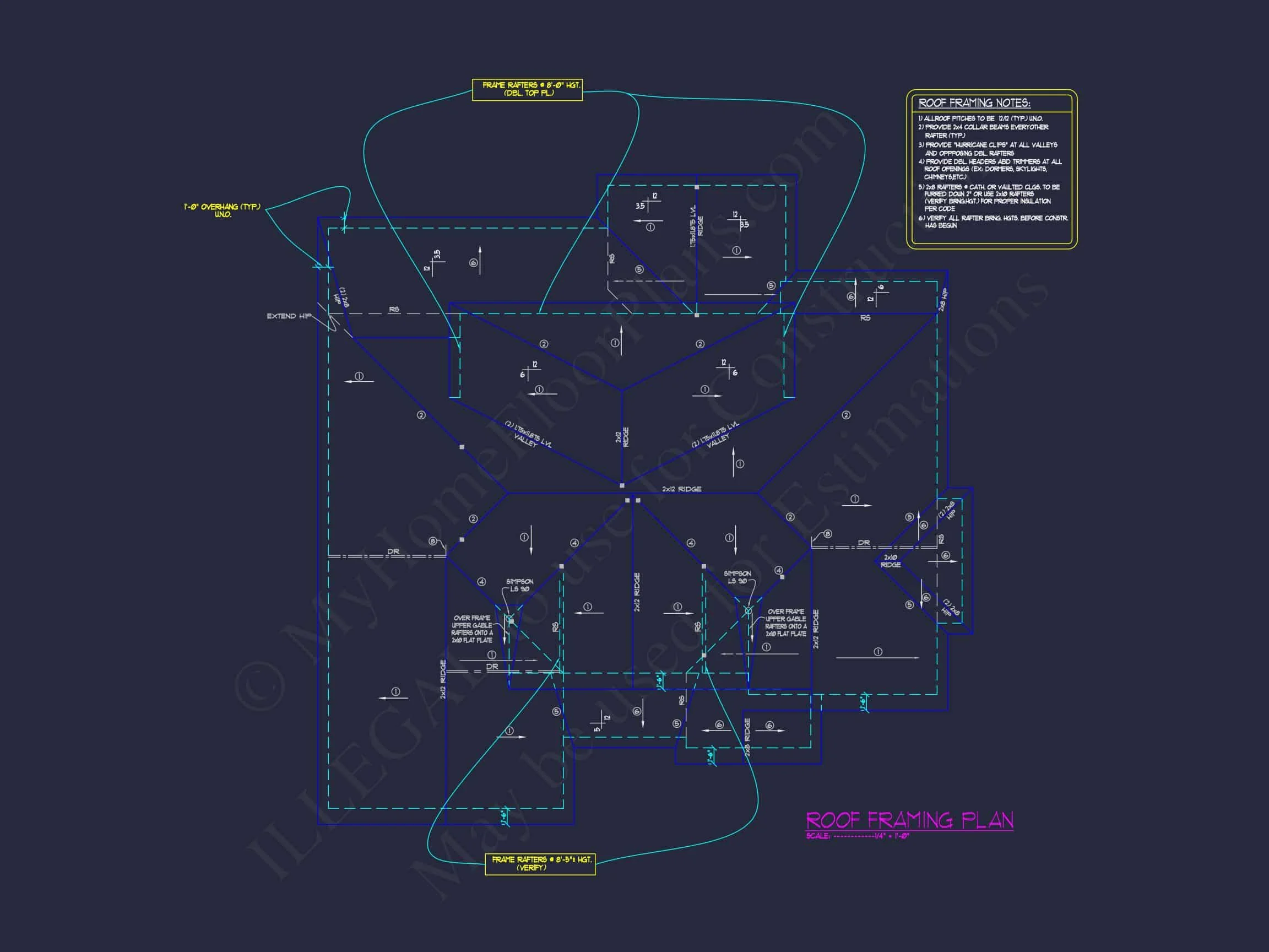 13-1096 HOUSE PLAN - Modern Floor Plan with CAD Design Featuring 2-Story 4-Bedroom House 17 Modern Floor Plan with CAD Design Featuring 2-Story 4-Bedroom house