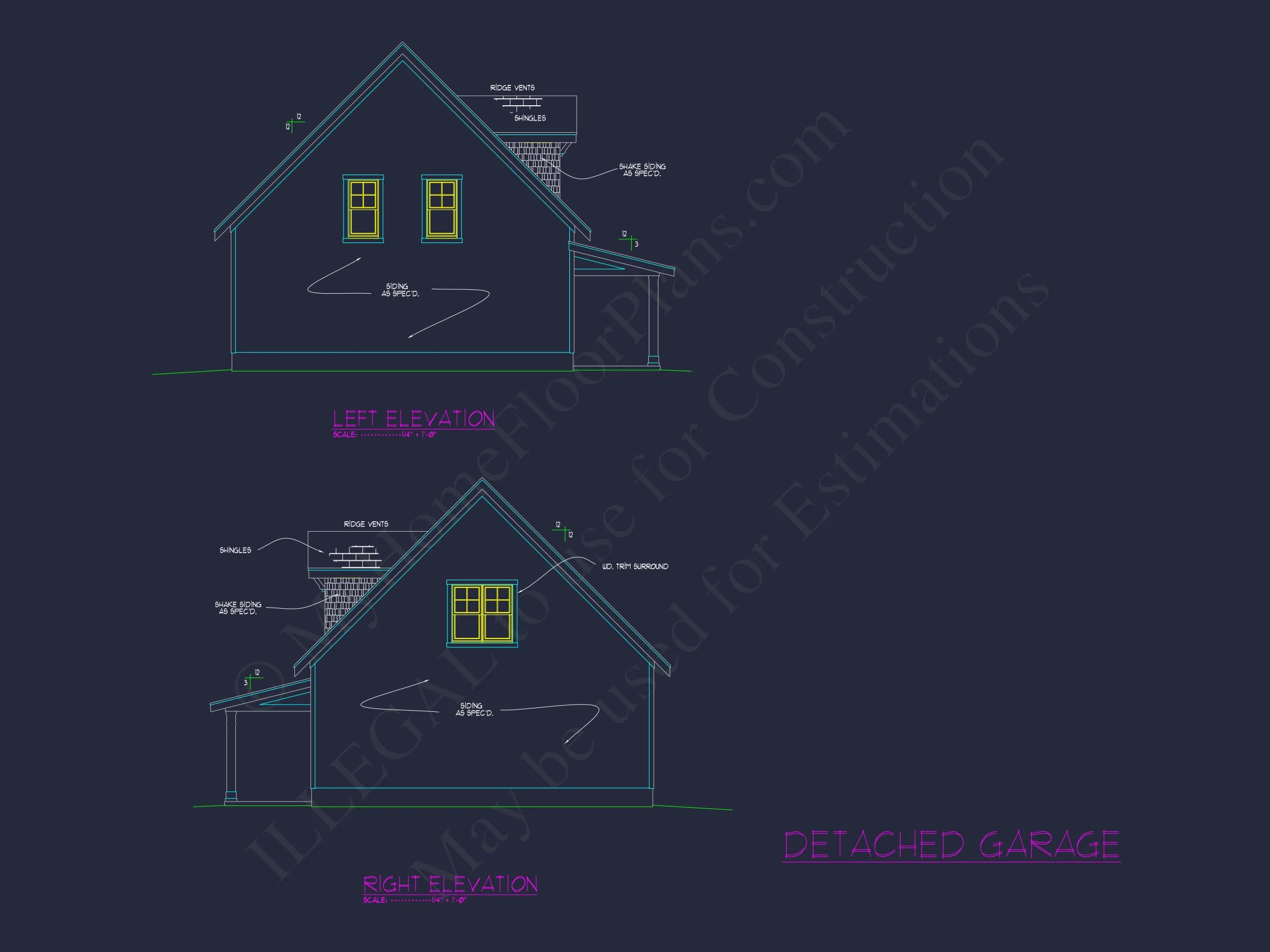13-1065 HOUSE PLAN - Versatile House Blueprint with Floor Plan & CAD Designs 15 Versatile house Blueprint with Floor Plan & CAD Designs