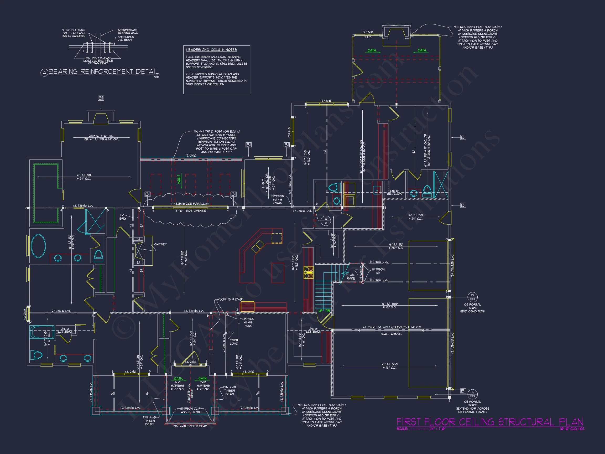 13-1065 HOUSE PLAN - Versatile House Blueprint with Floor Plan & CAD Designs 10 Versatile house Blueprint with Floor Plan & CAD Designs